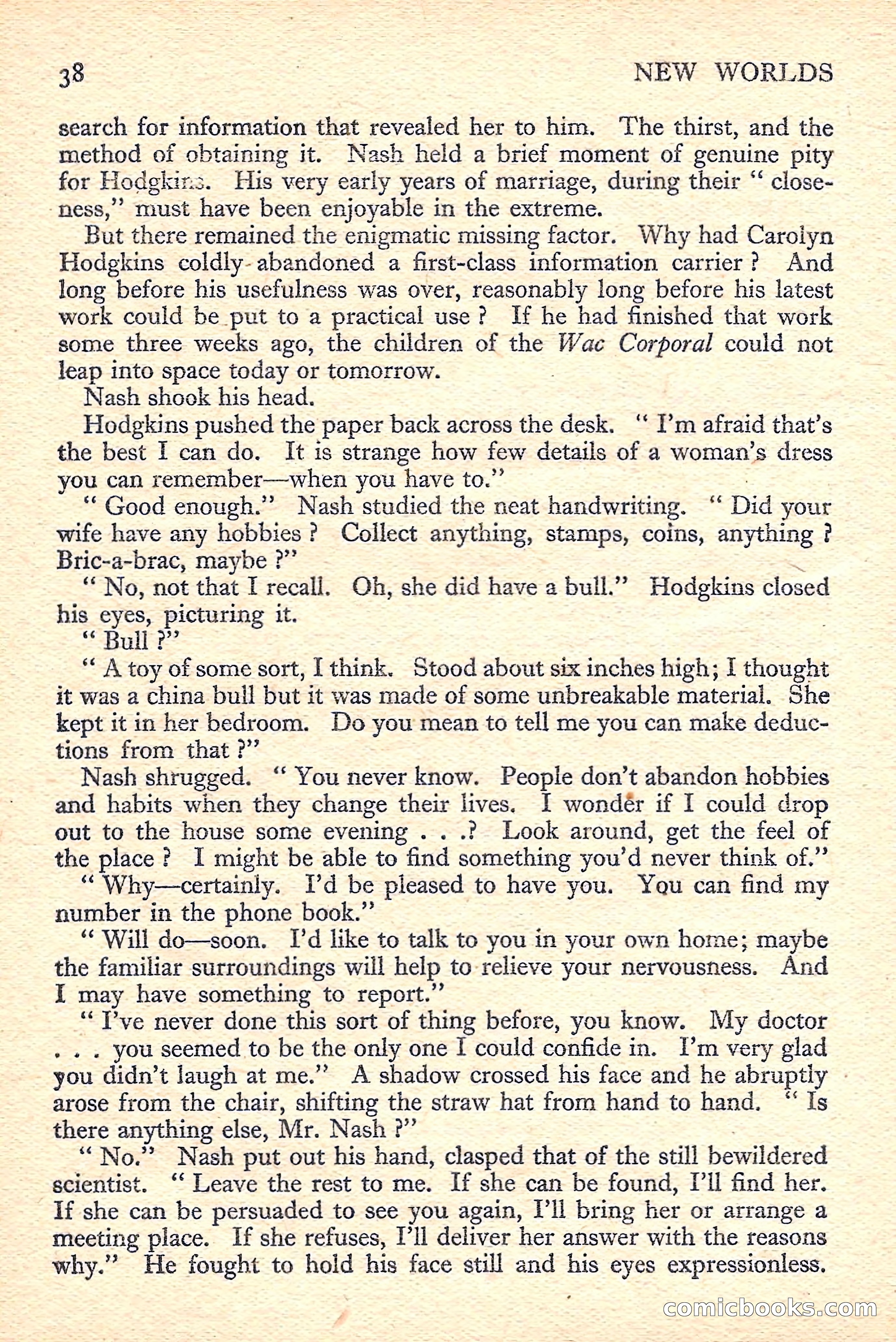 New Worlds Science Fiction No. 39 — page 40 of 132