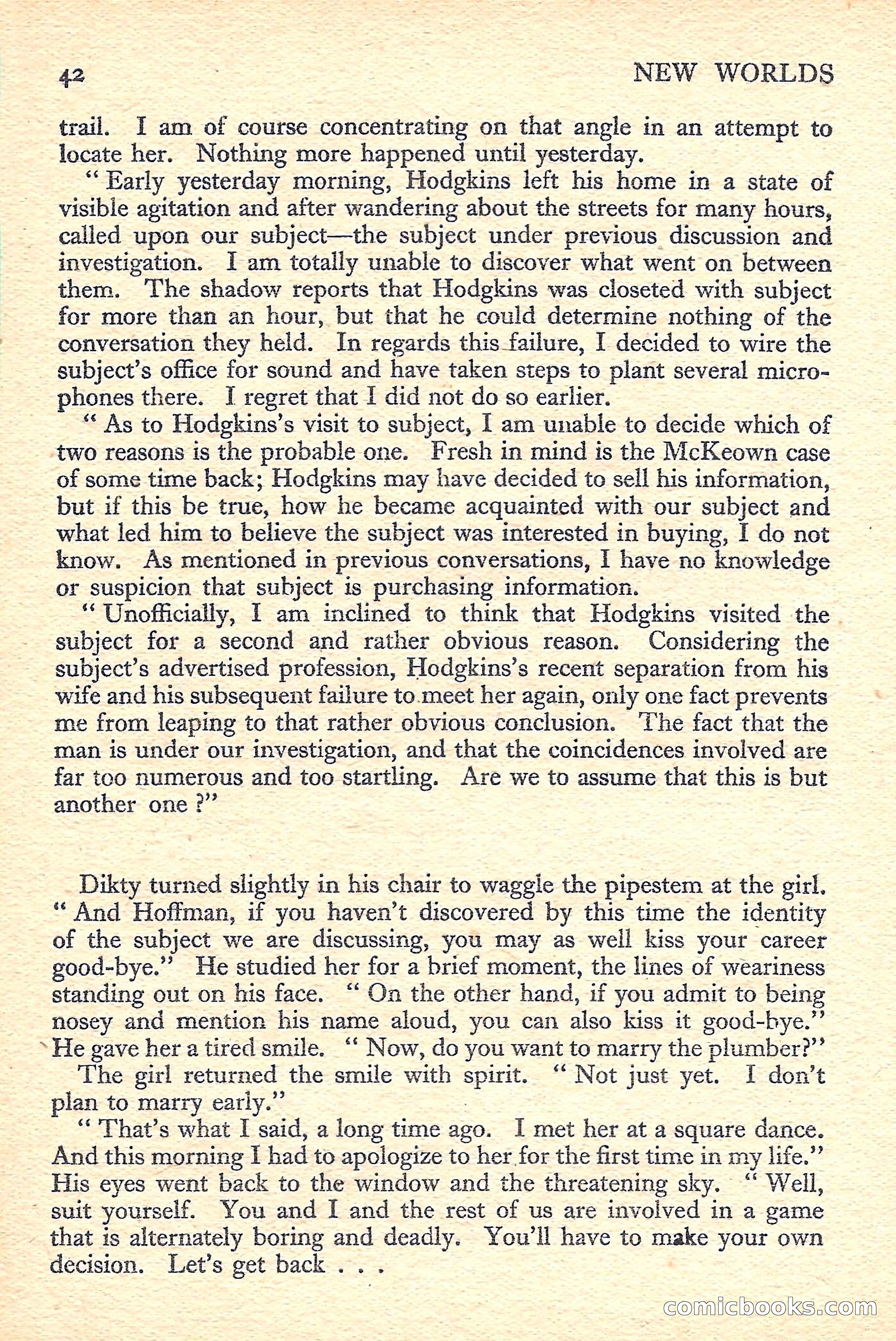 New Worlds Science Fiction No. 39 — page 44 of 132