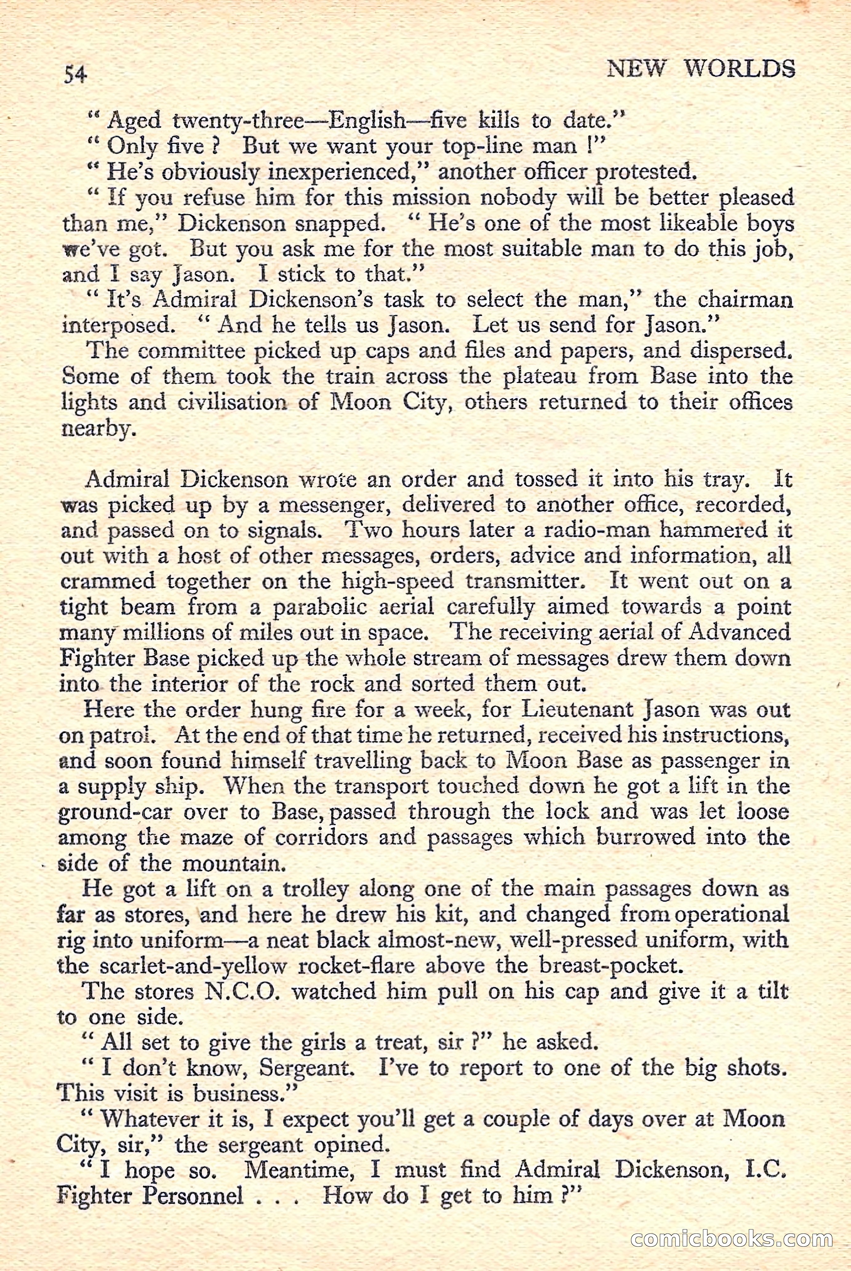 New Worlds Science Fiction No. 39 — page 56 of 132