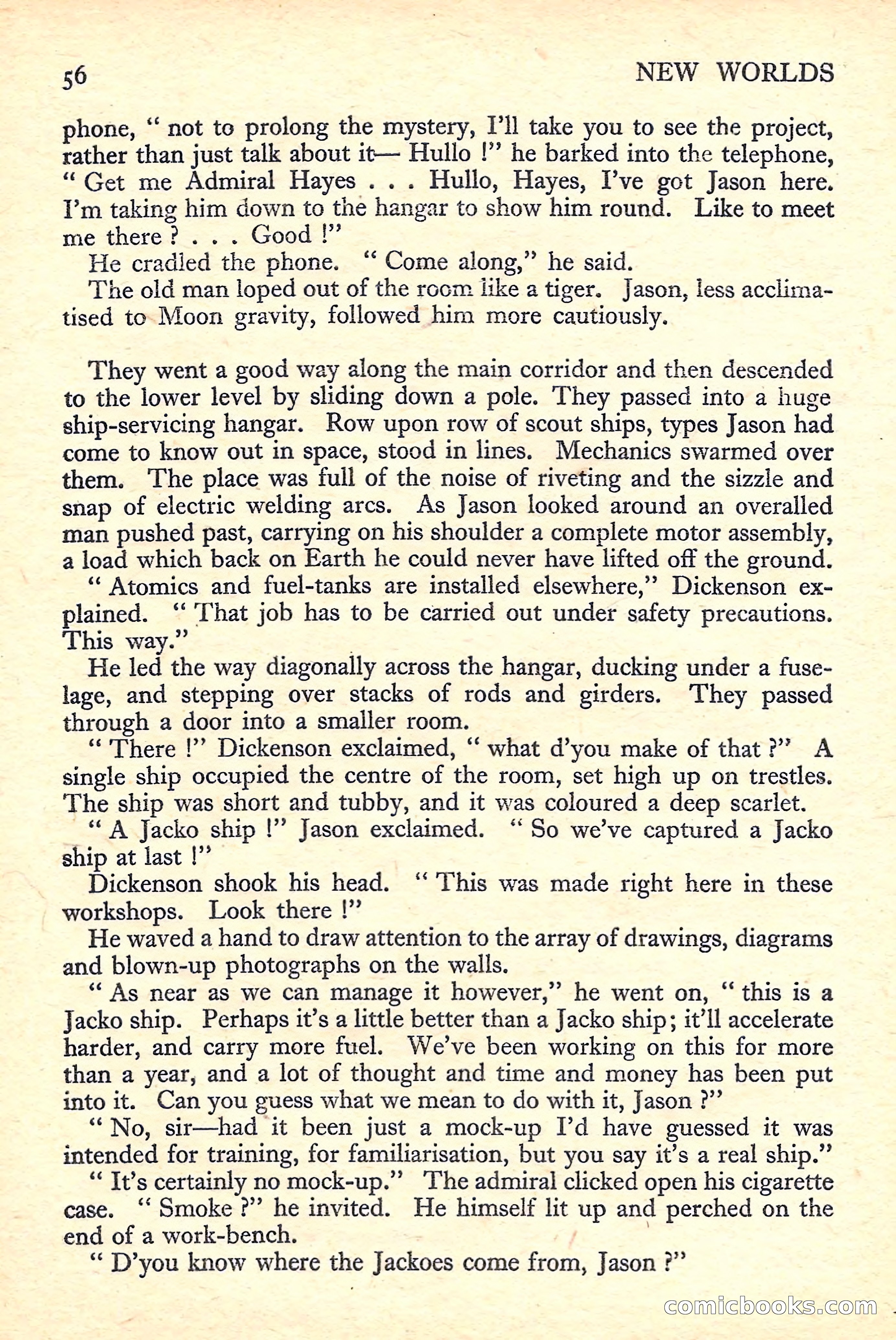 New Worlds Science Fiction No. 39 — page 58 of 132