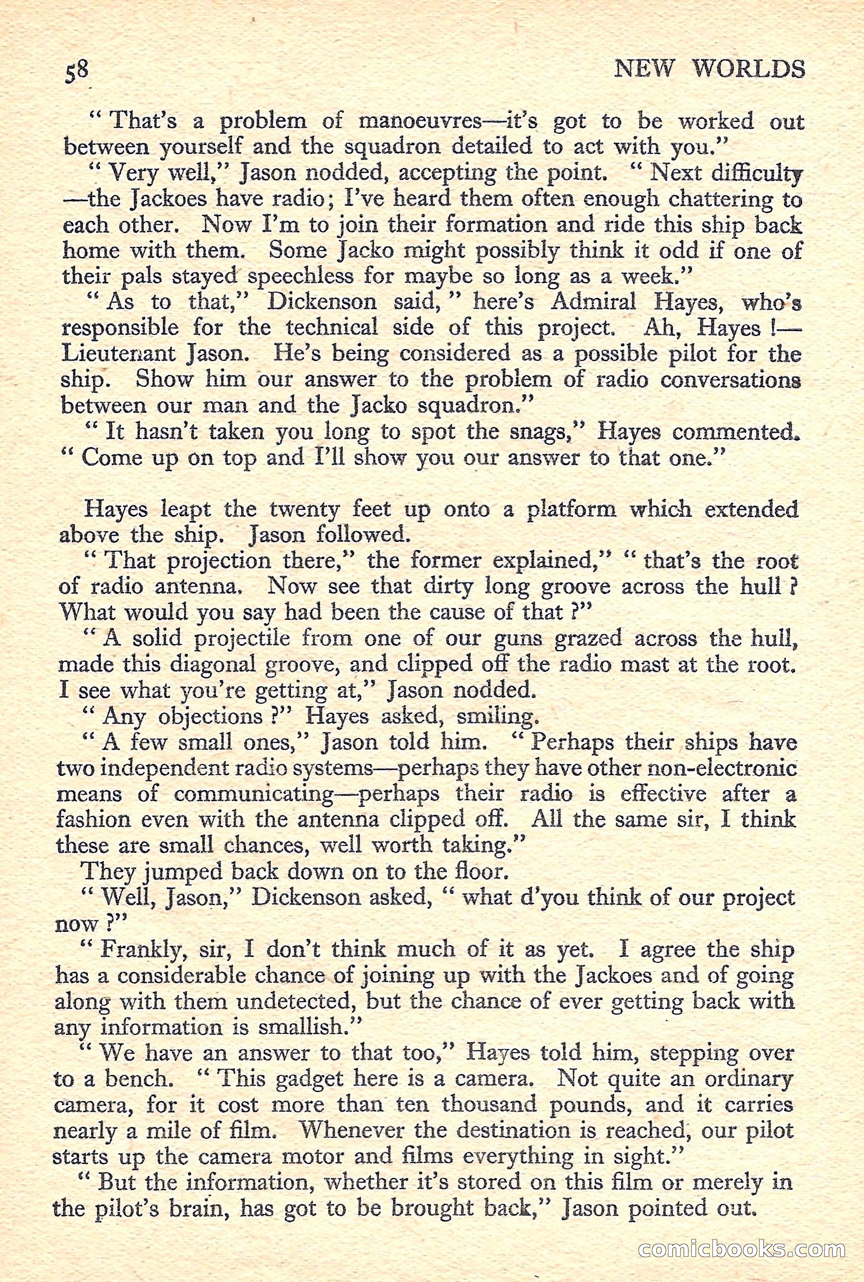 New Worlds Science Fiction No. 39 — page 60 of 132