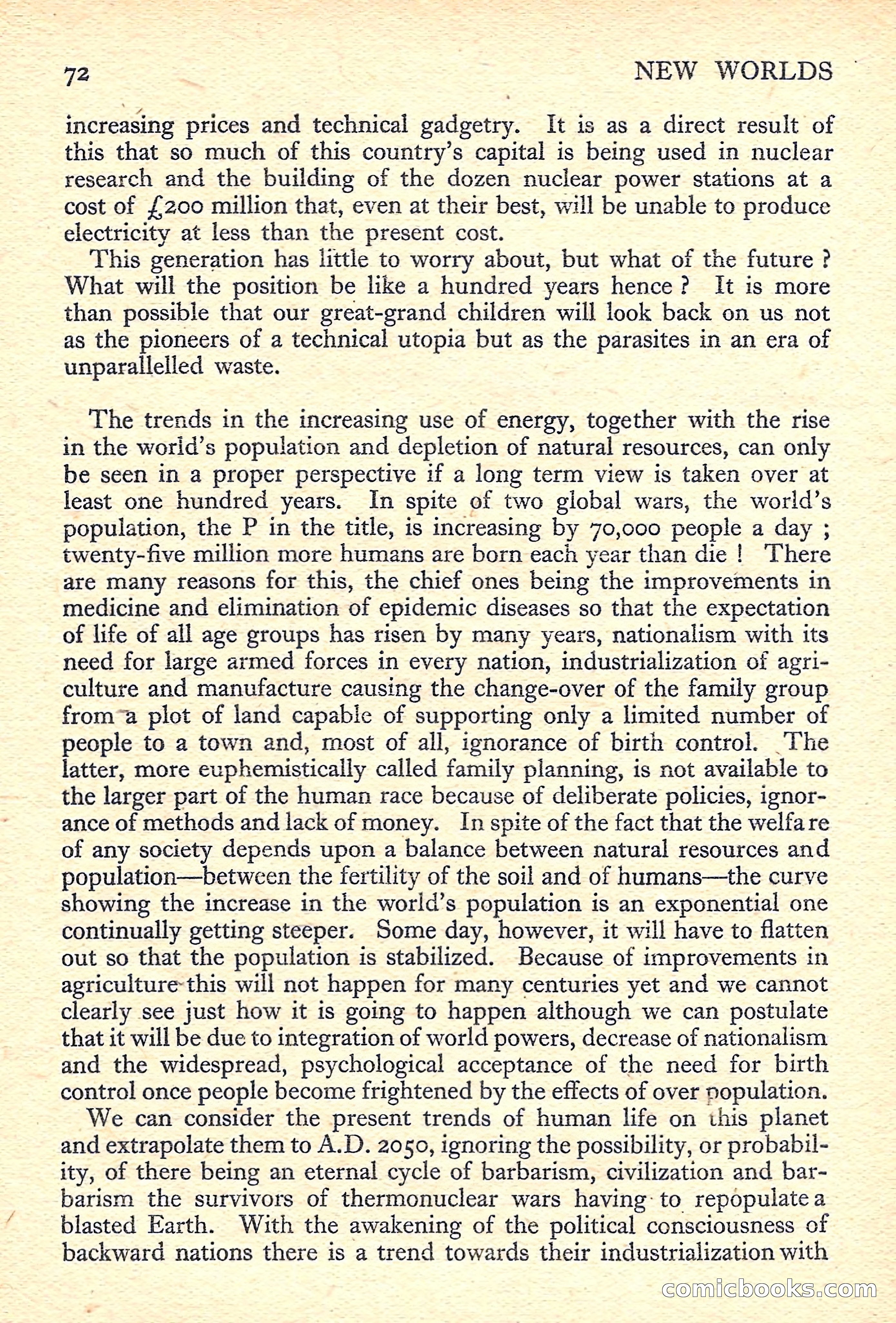 New Worlds Science Fiction No. 39 — page 74 of 132