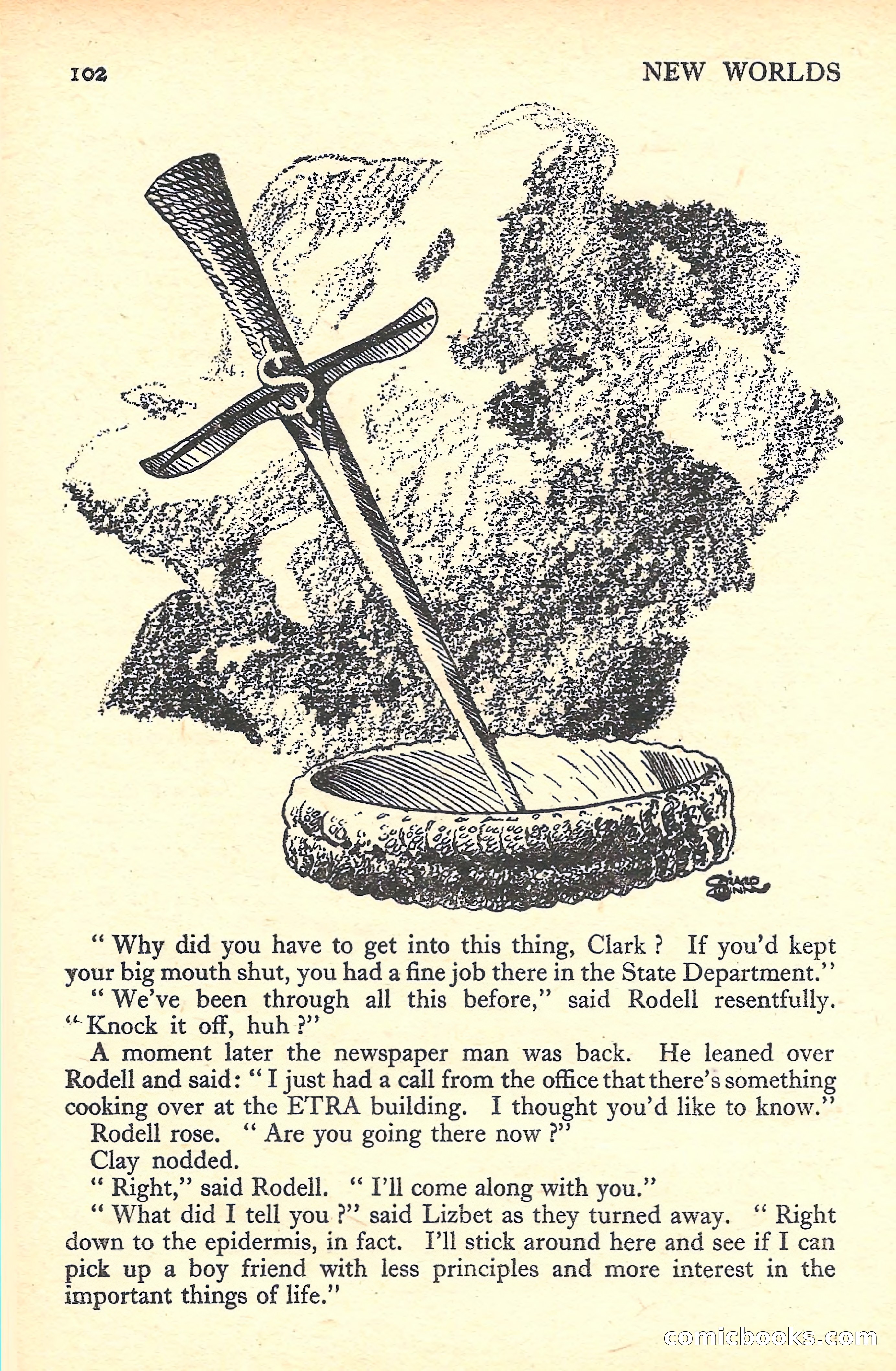 New Worlds Science Fiction No. 39 — page 104 of 132