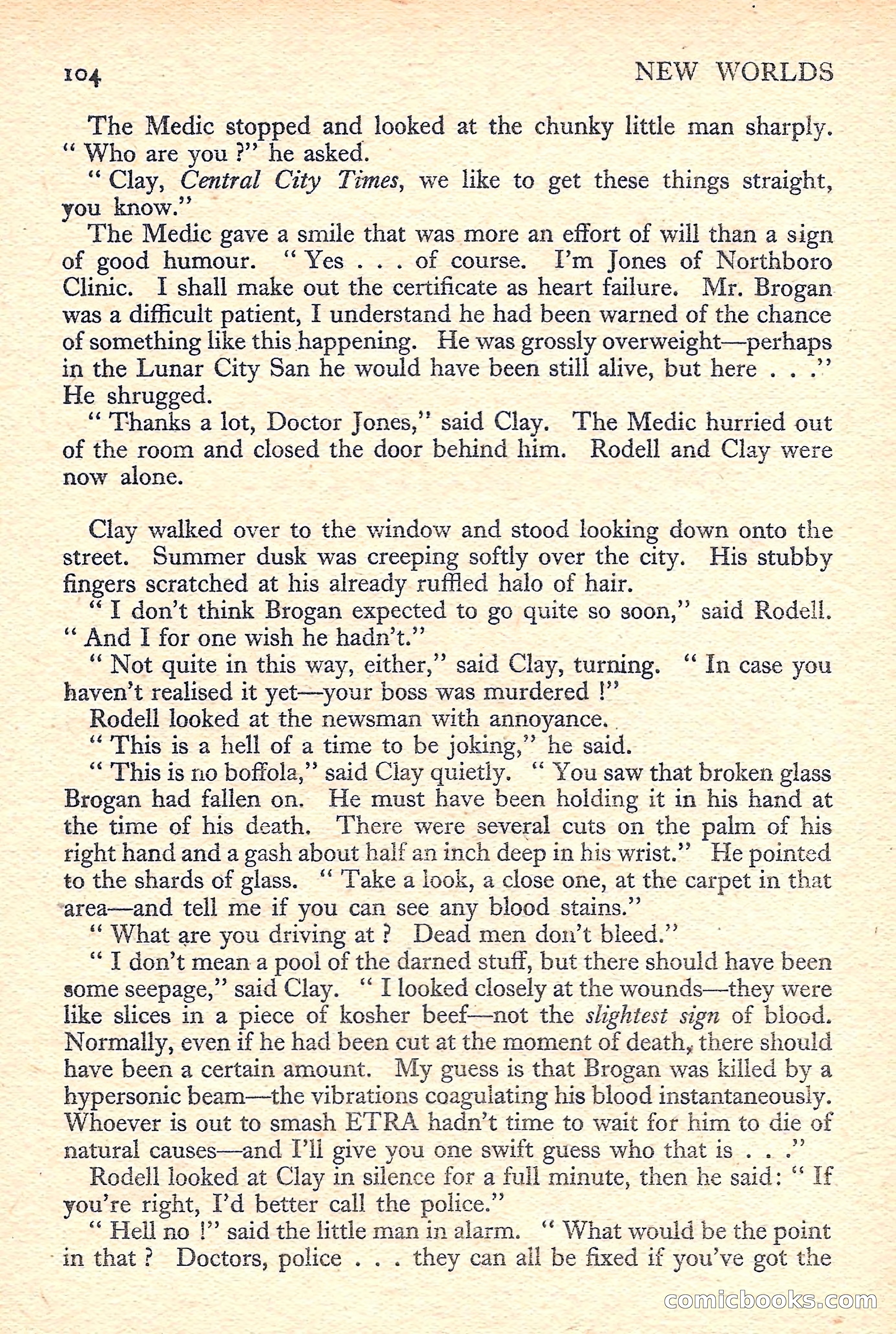 New Worlds Science Fiction No. 39 — page 106 of 132