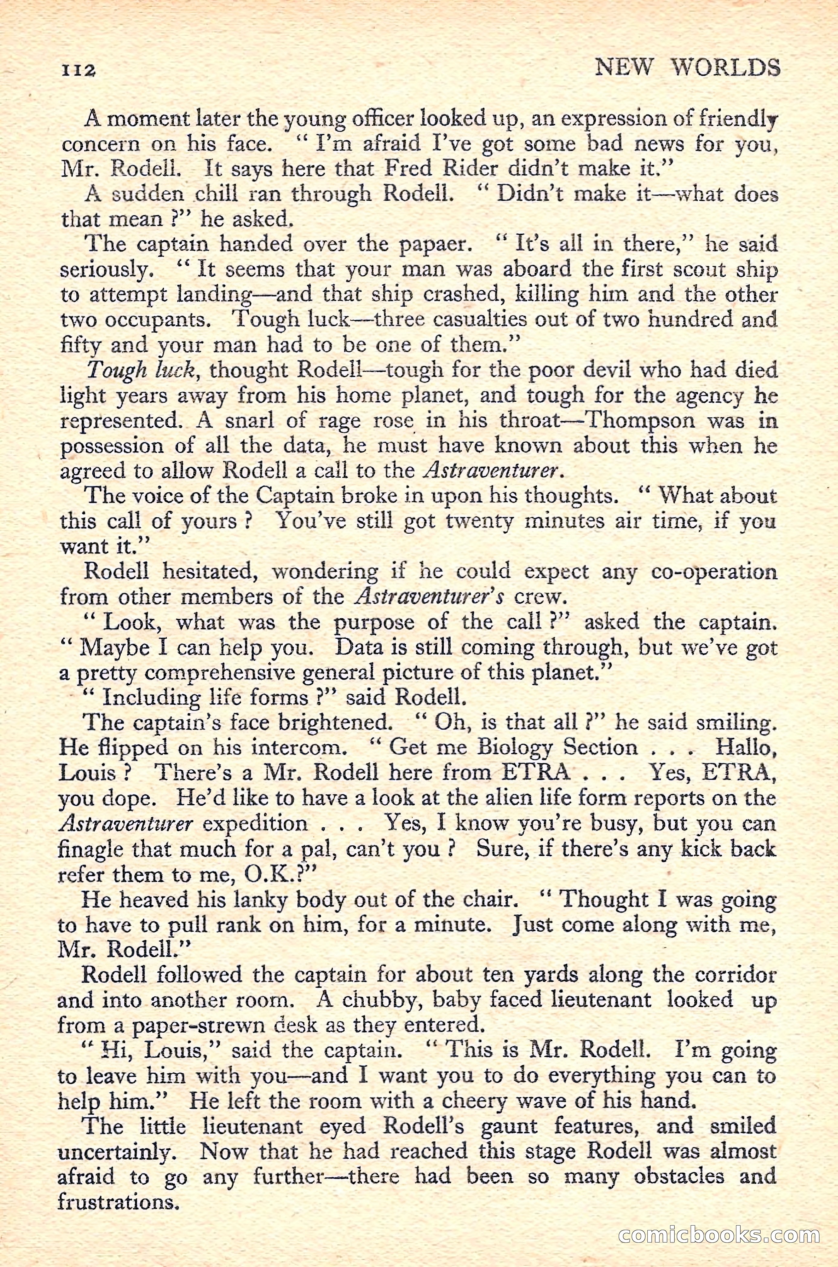 New Worlds Science Fiction No. 39 — page 114 of 132