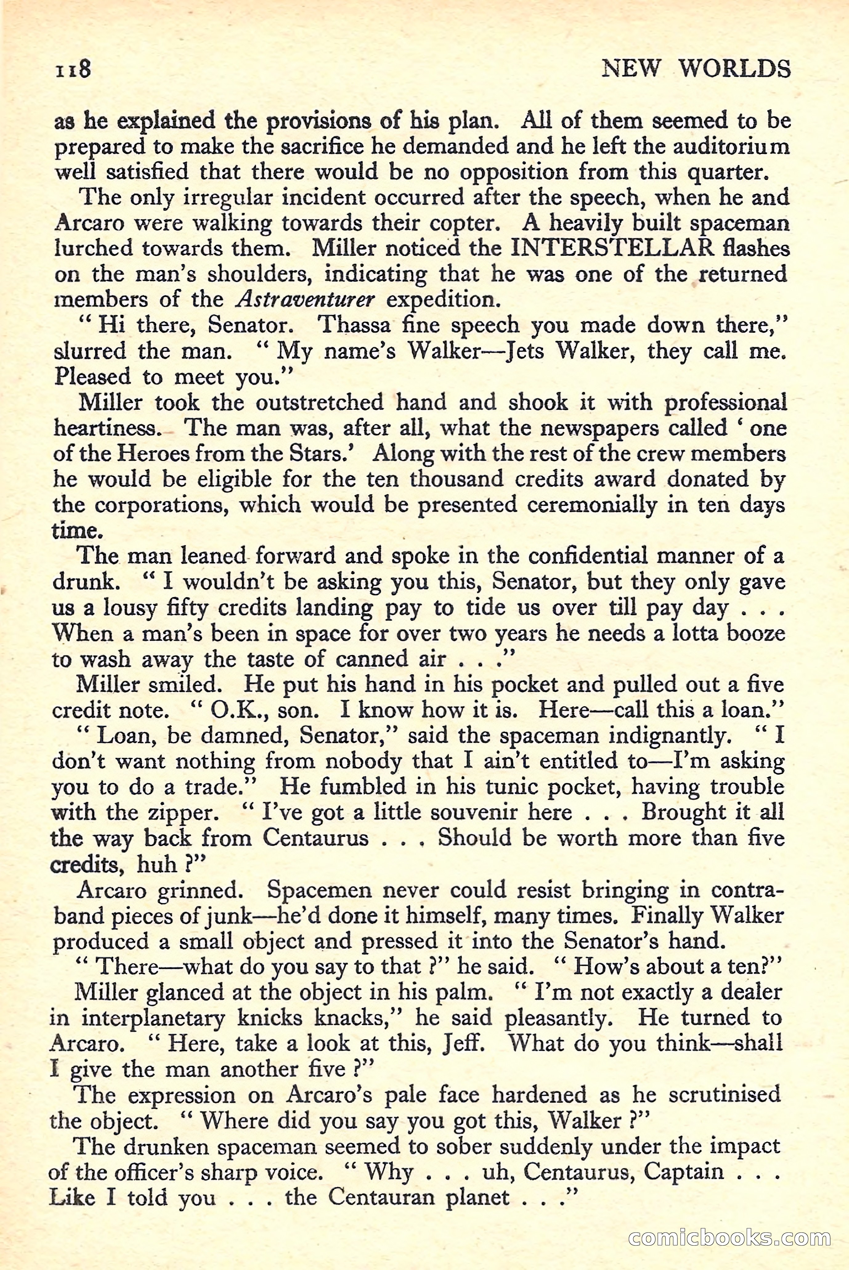 New Worlds Science Fiction No. 39 — page 120 of 132