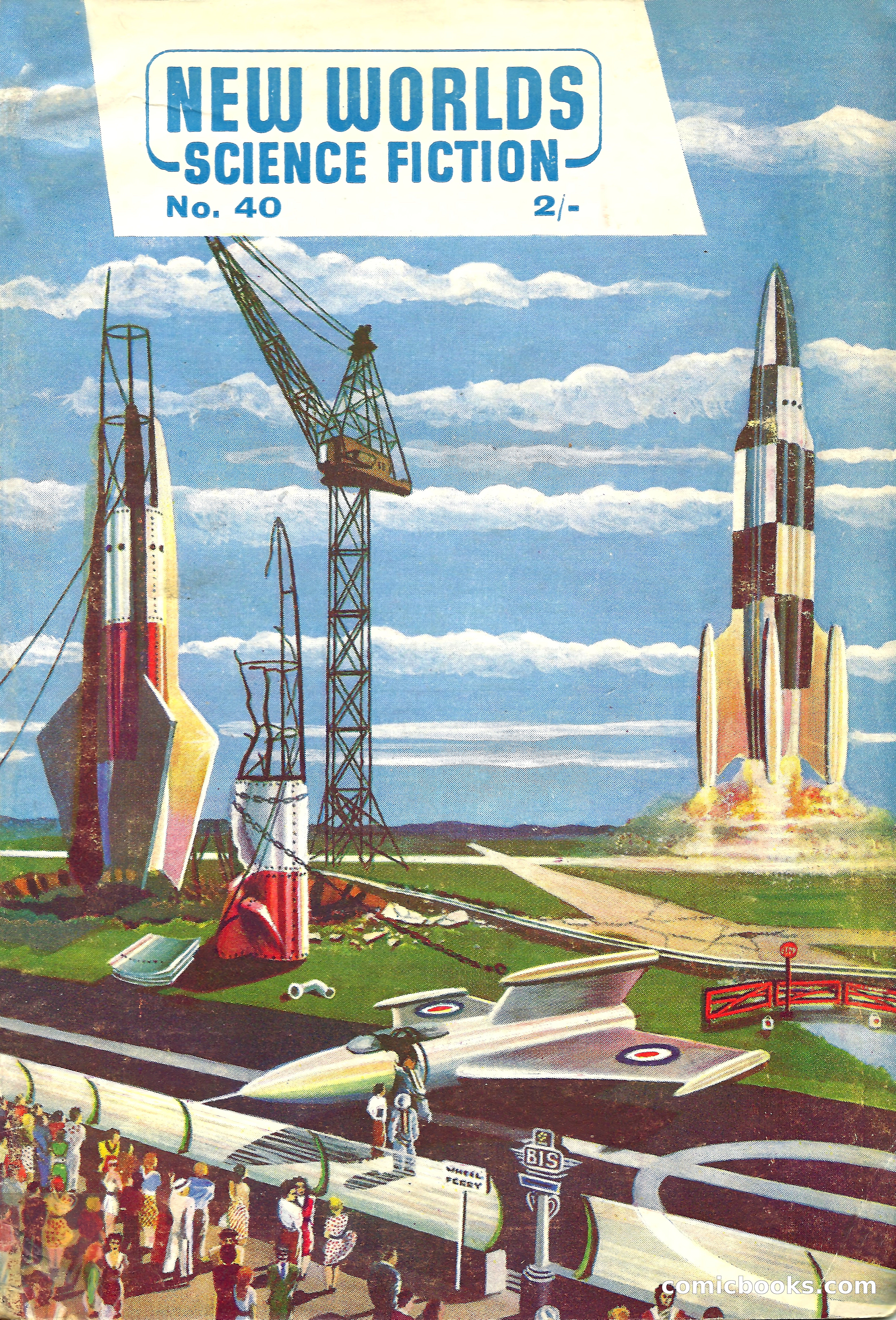 New Worlds Science Fiction No. 40 — page 1 of 132
