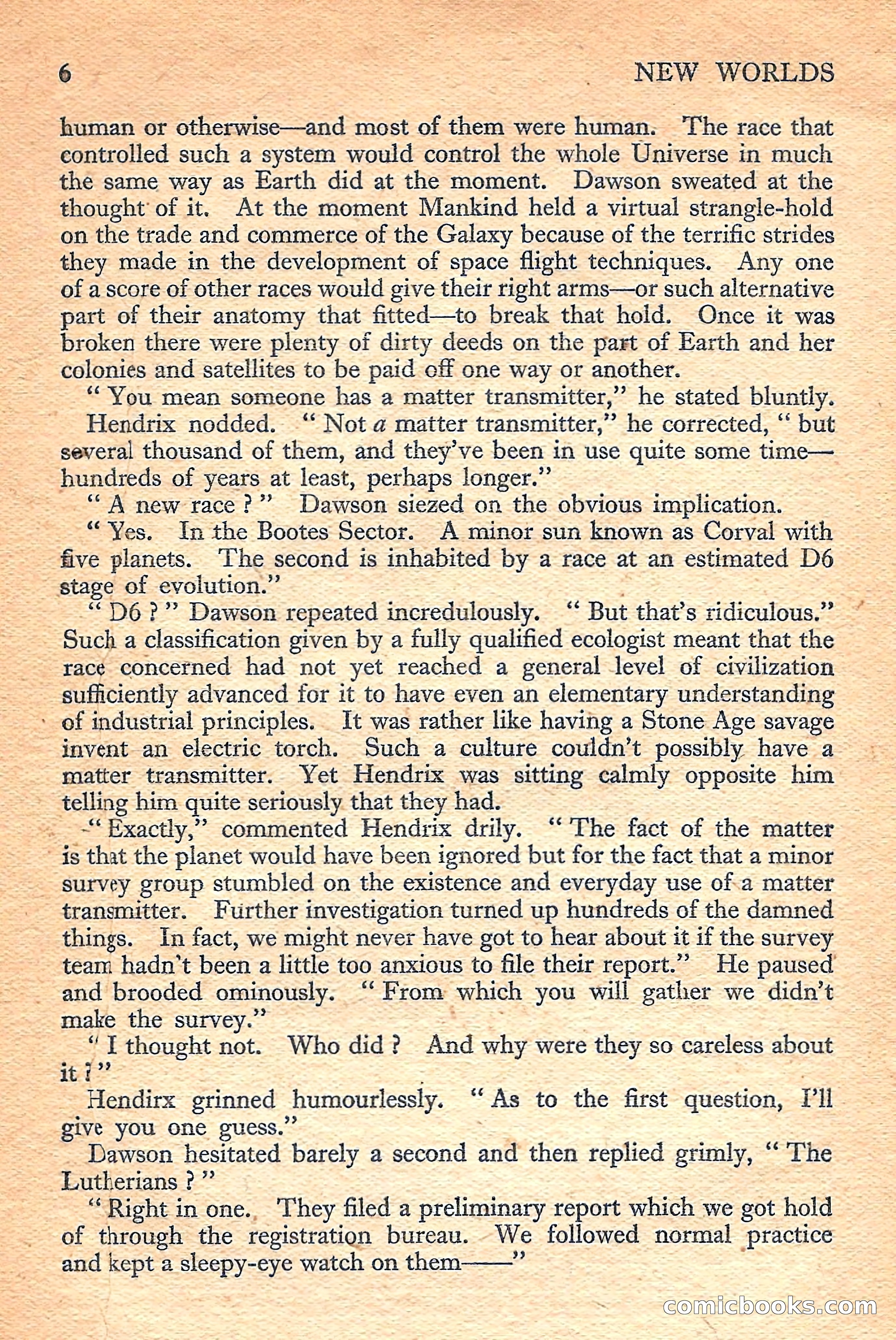 New Worlds Science Fiction No. 40 — page 8 of 132