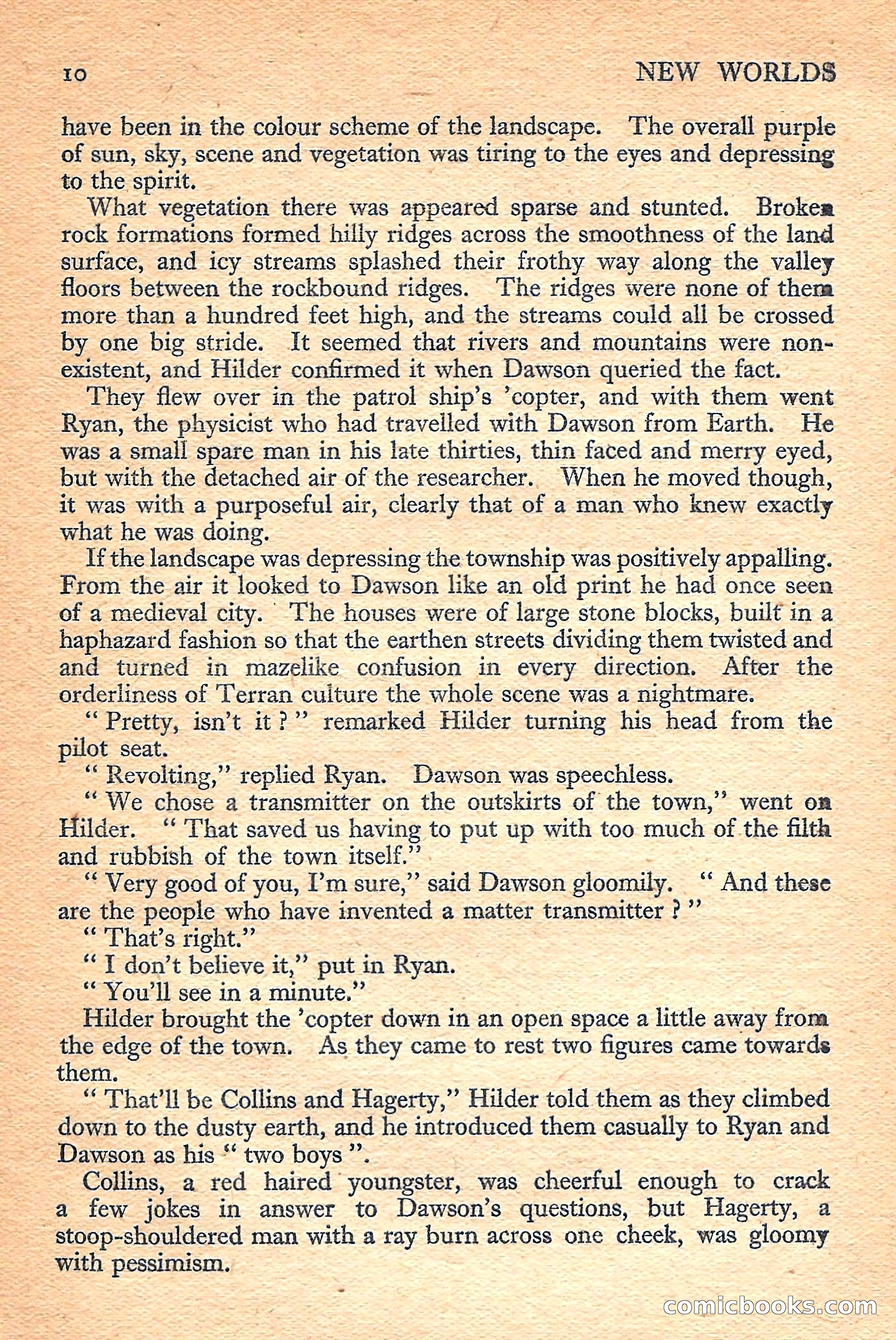 New Worlds Science Fiction No. 40 — page 12 of 132