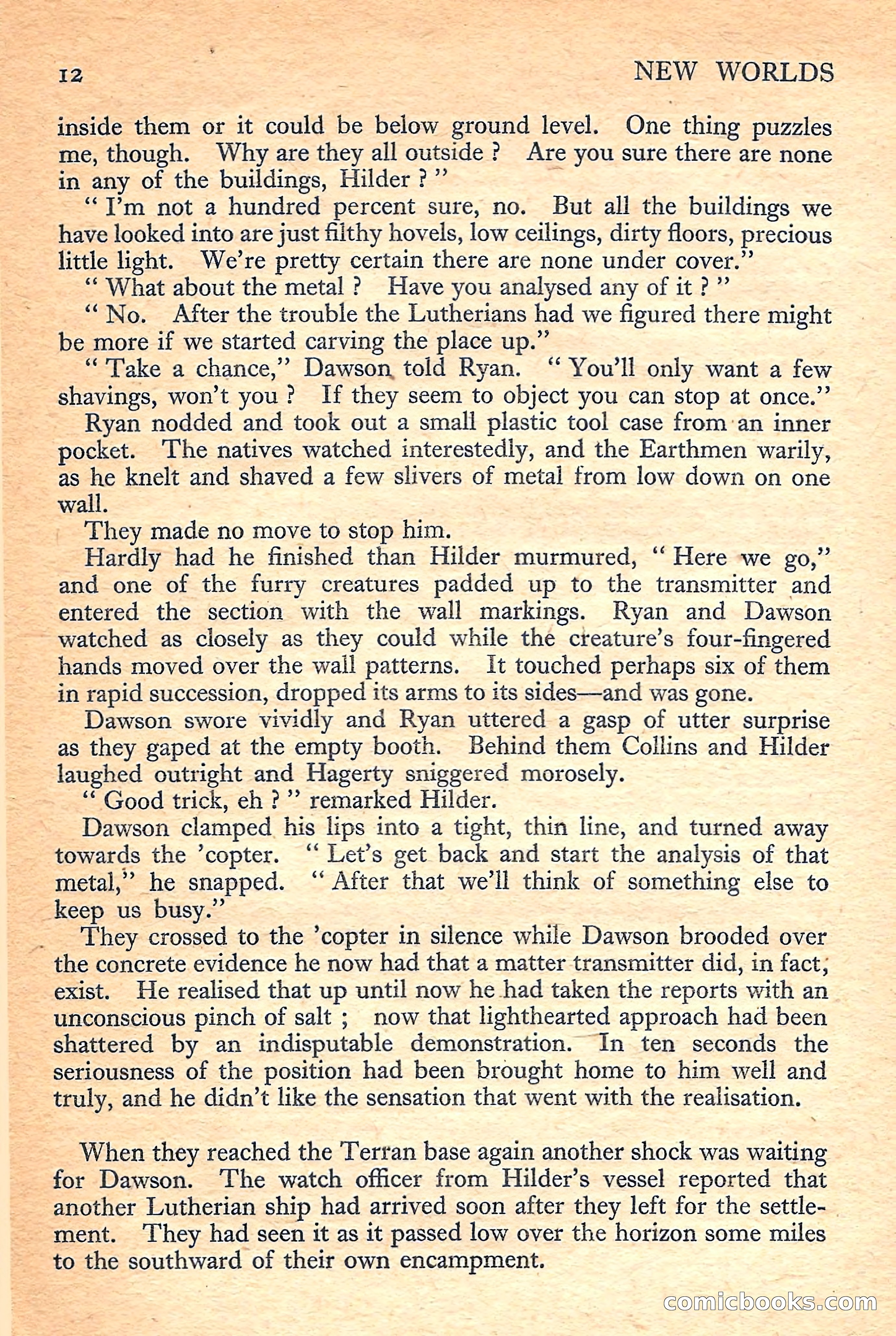 New Worlds Science Fiction No. 40 — page 14 of 132