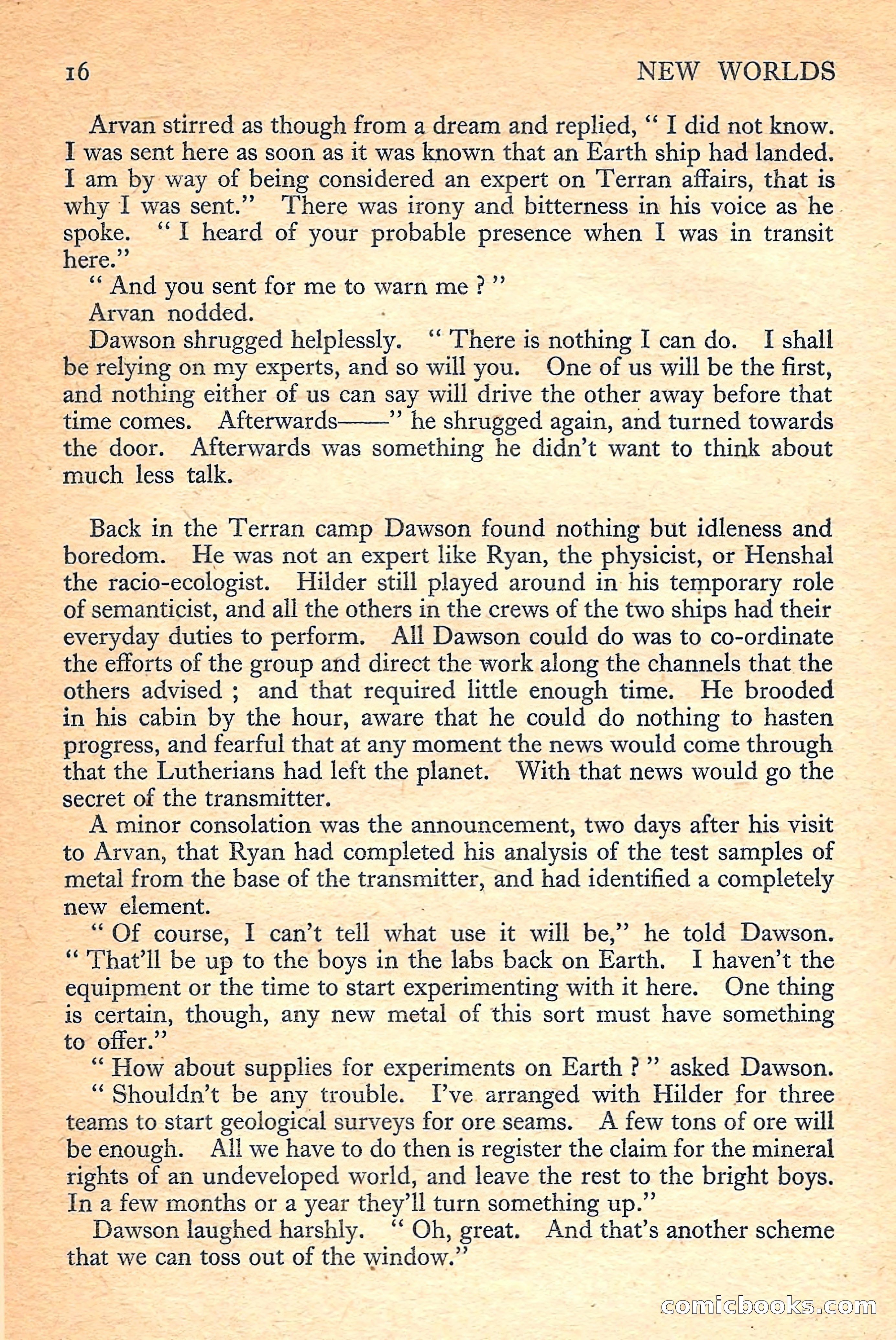 New Worlds Science Fiction No. 40 — page 18 of 132