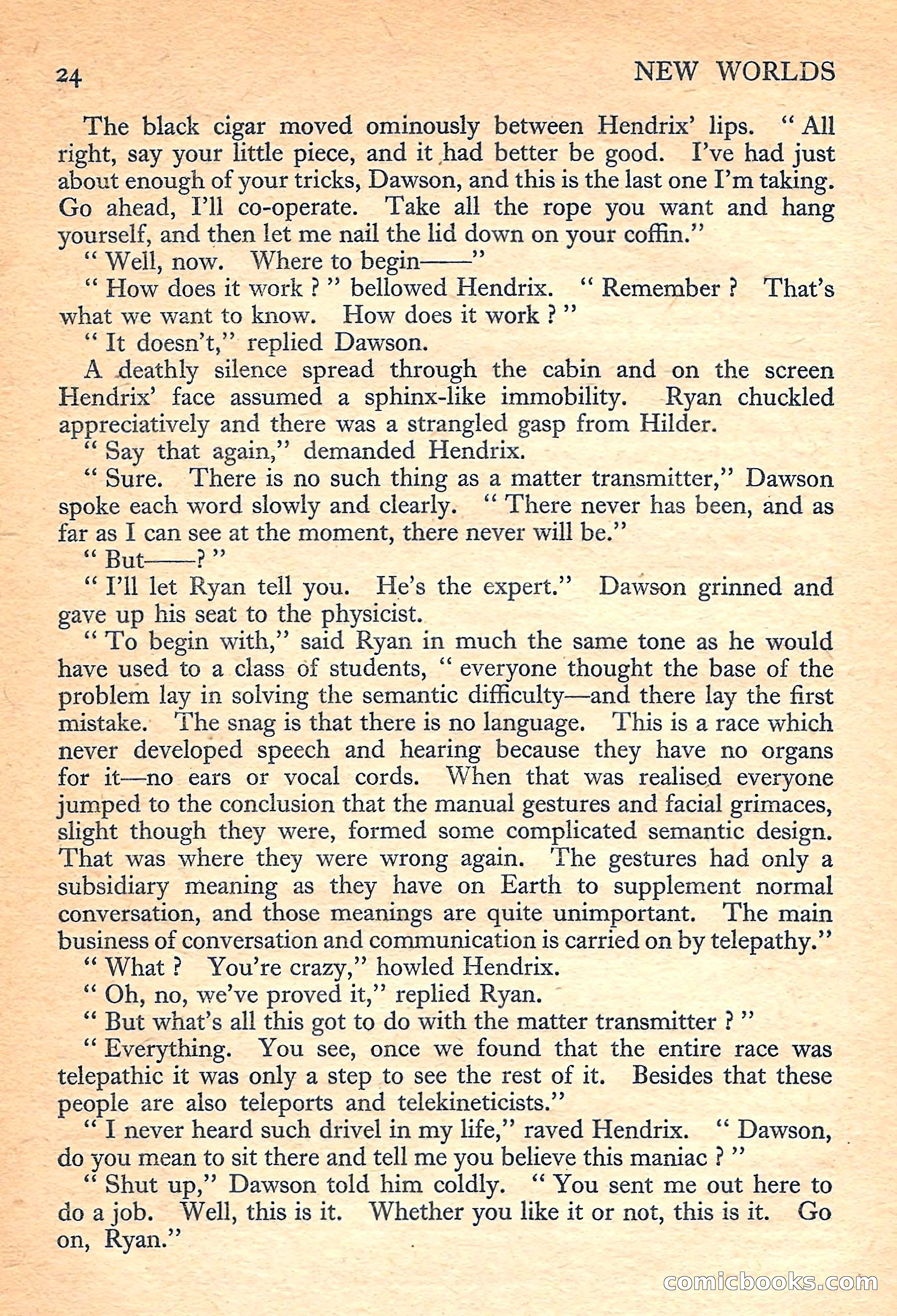 New Worlds Science Fiction No. 40 — page 26 of 132