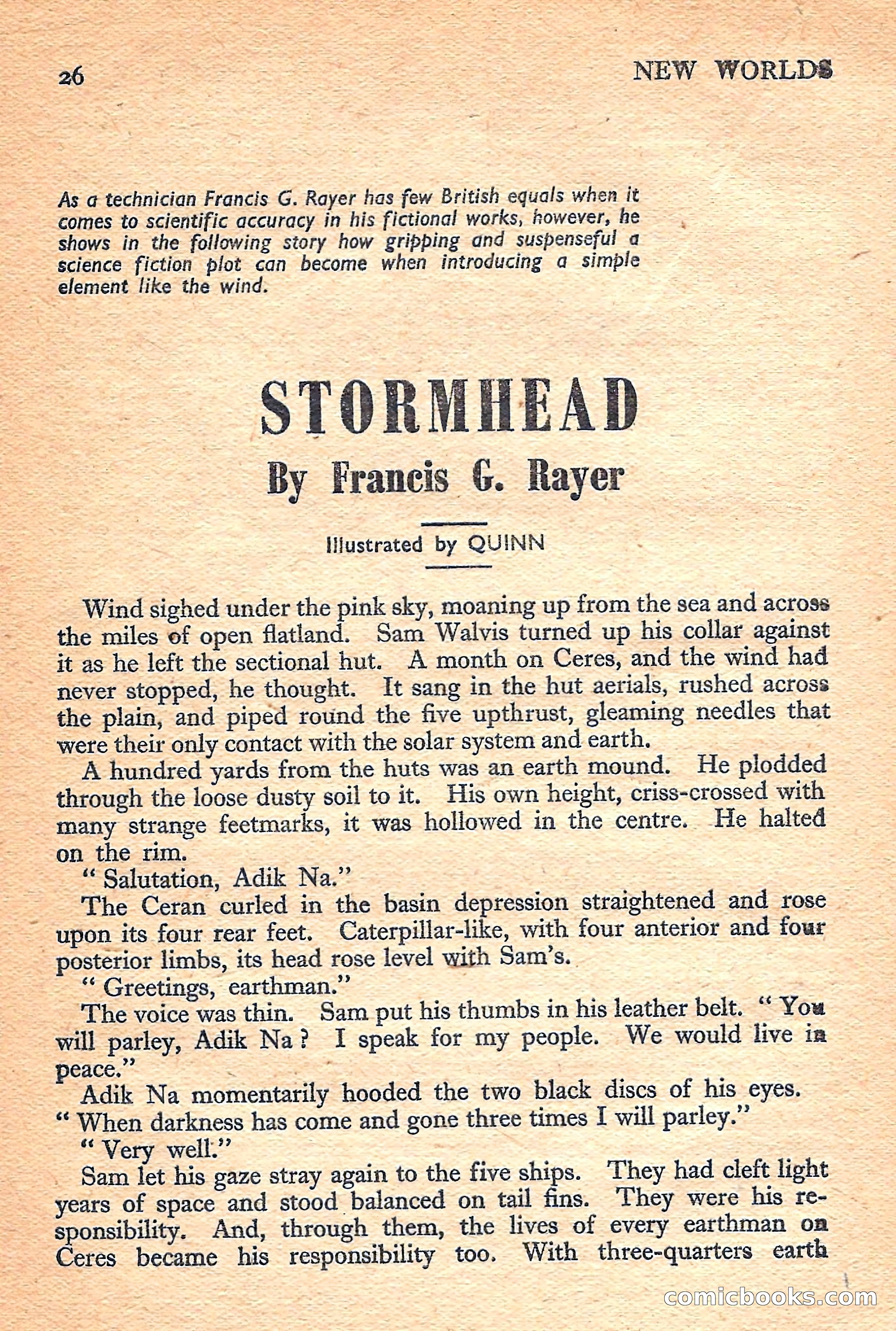 New Worlds Science Fiction No. 40 — page 28 of 132