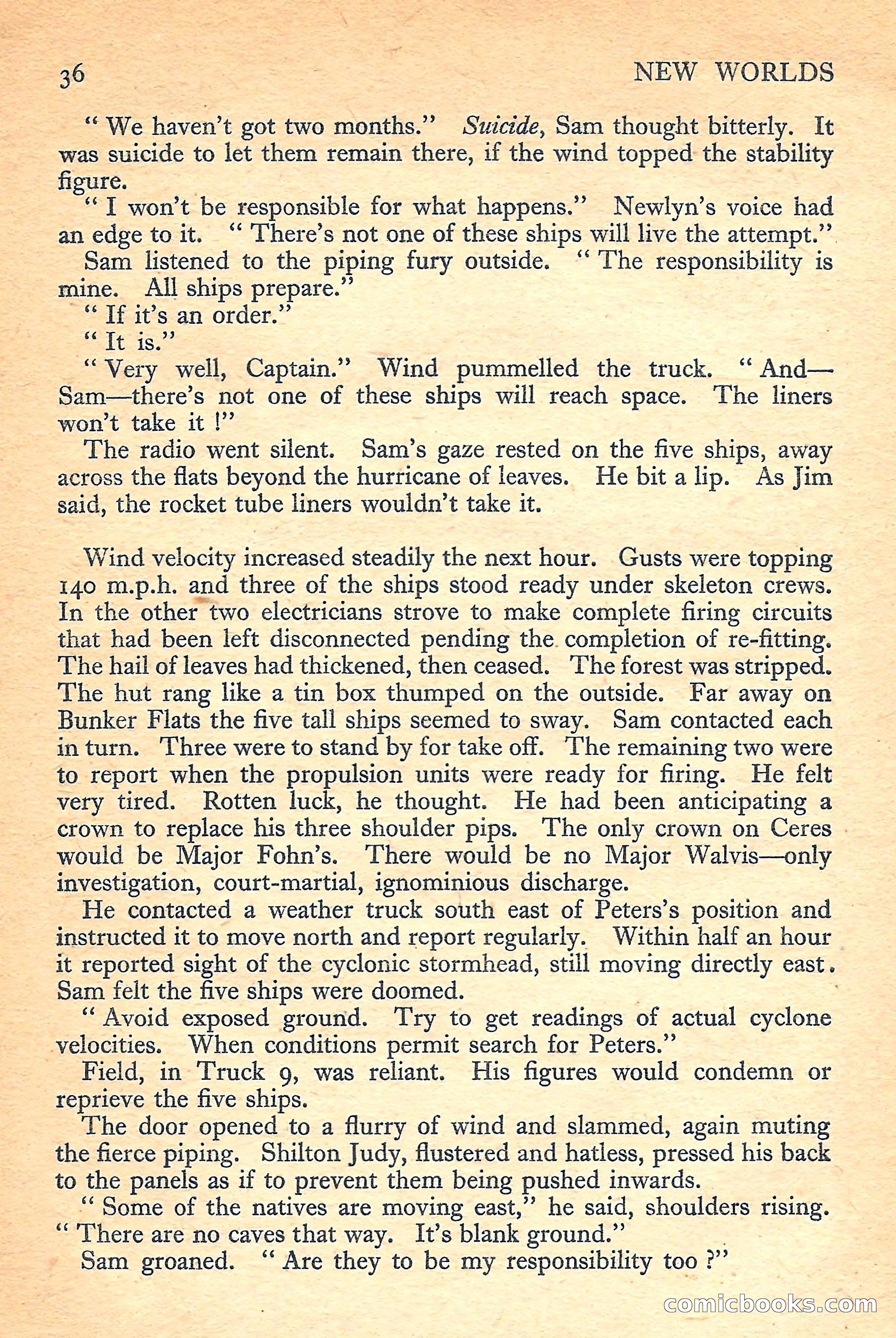 New Worlds Science Fiction No. 40 — page 38 of 132