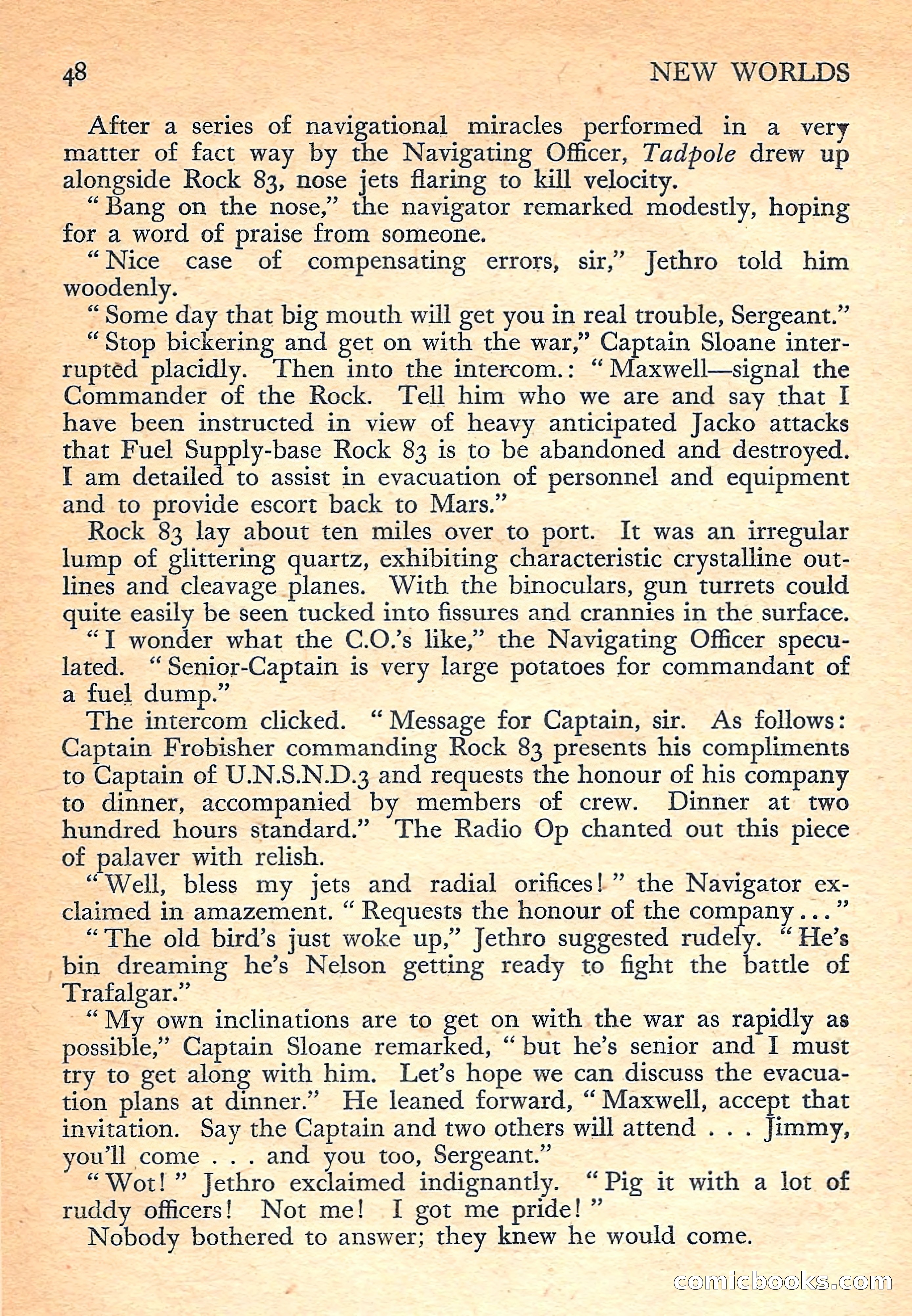 New Worlds Science Fiction No. 40 — page 50 of 132