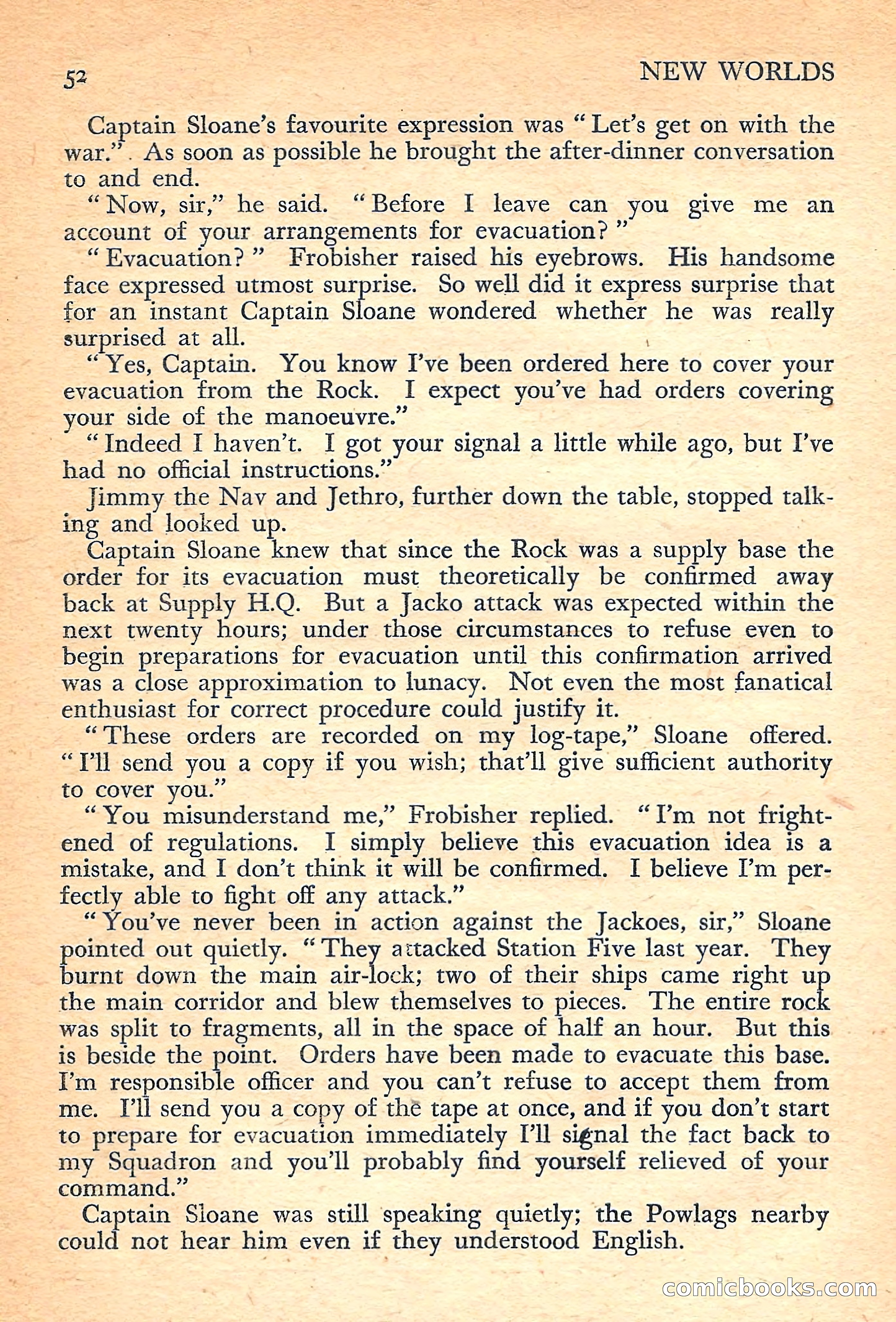 New Worlds Science Fiction No. 40 — page 54 of 132