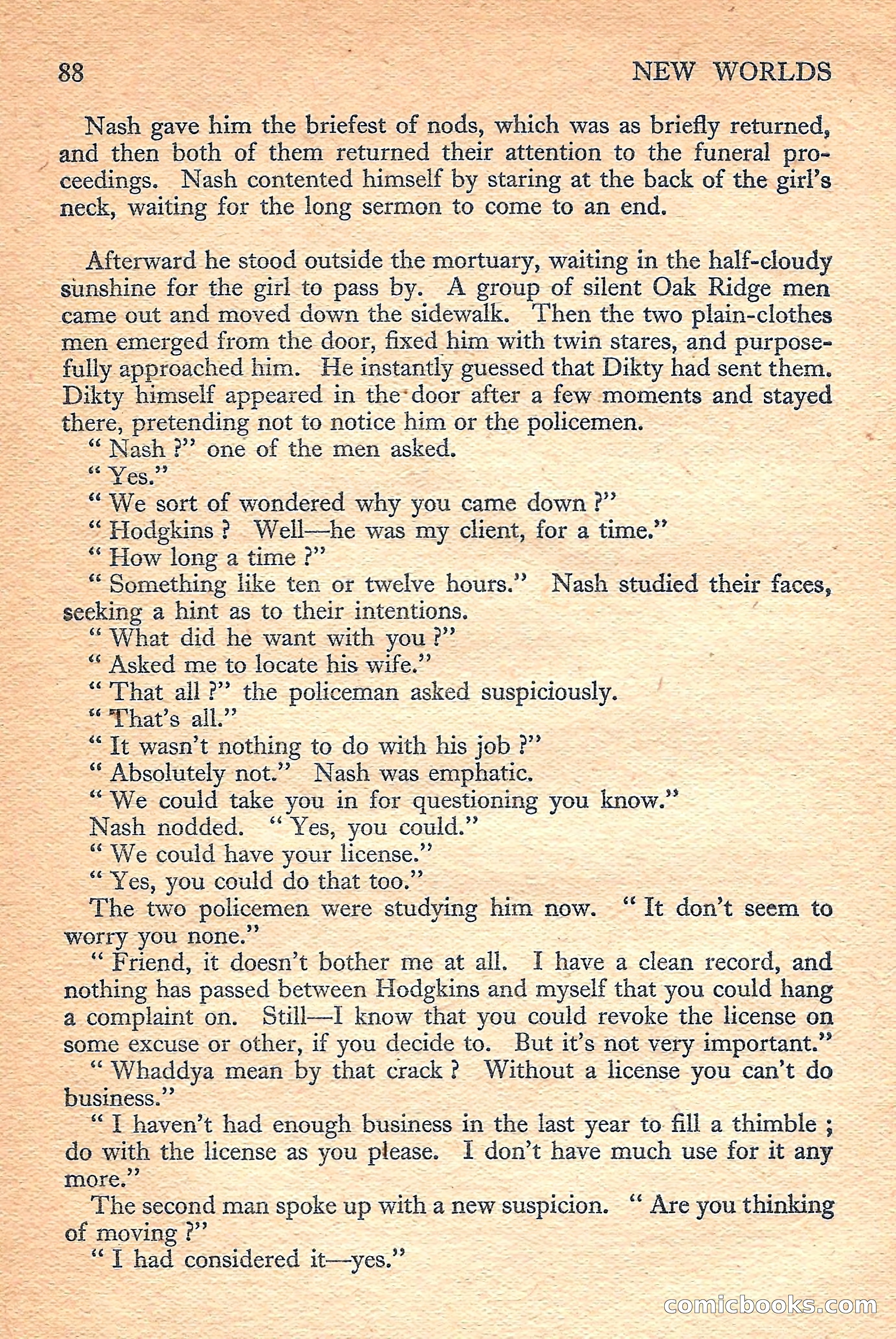 New Worlds Science Fiction No. 40 — page 90 of 132