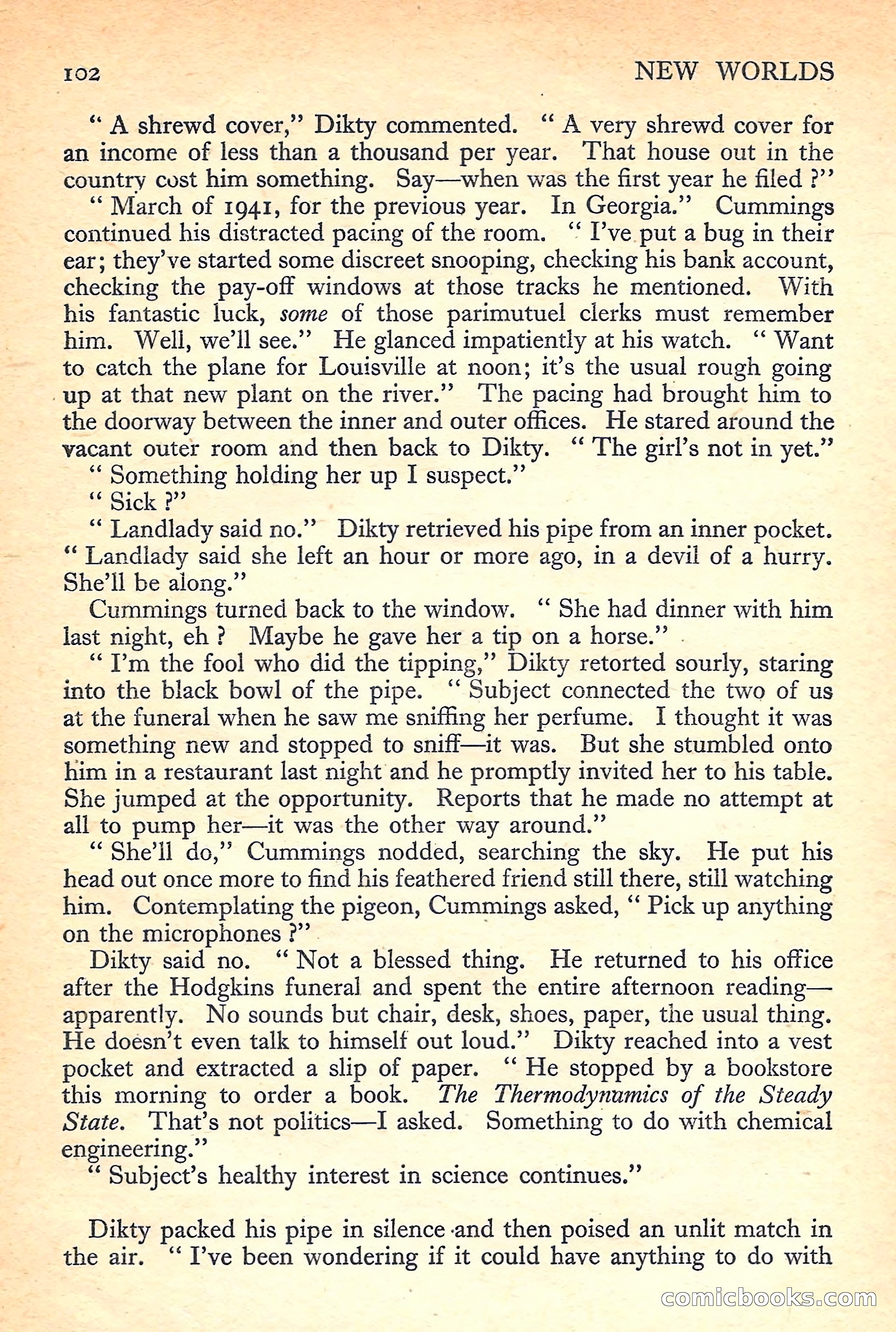 New Worlds Science Fiction No. 40 — page 104 of 132