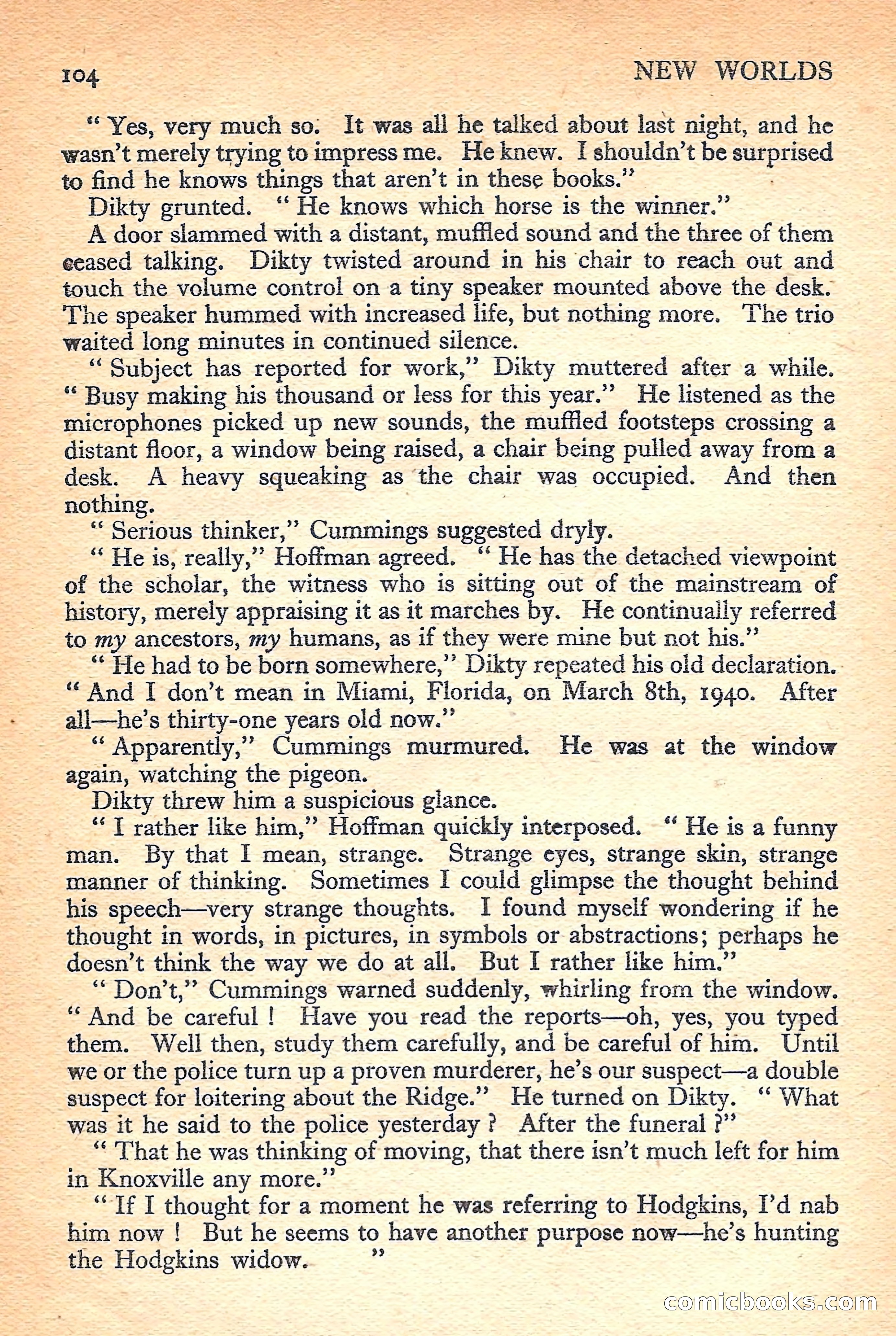 New Worlds Science Fiction No. 40 — page 106 of 132