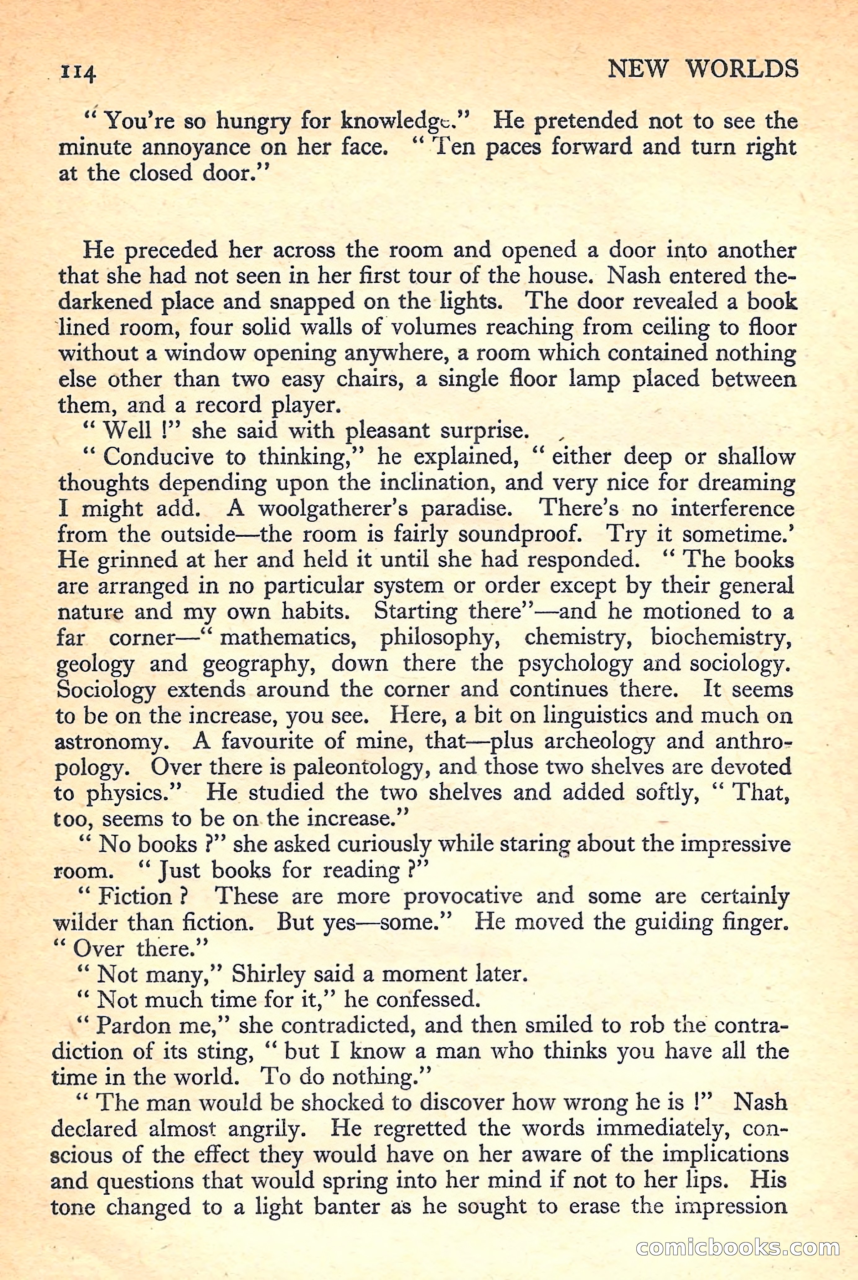 New Worlds Science Fiction No. 40 — page 116 of 132