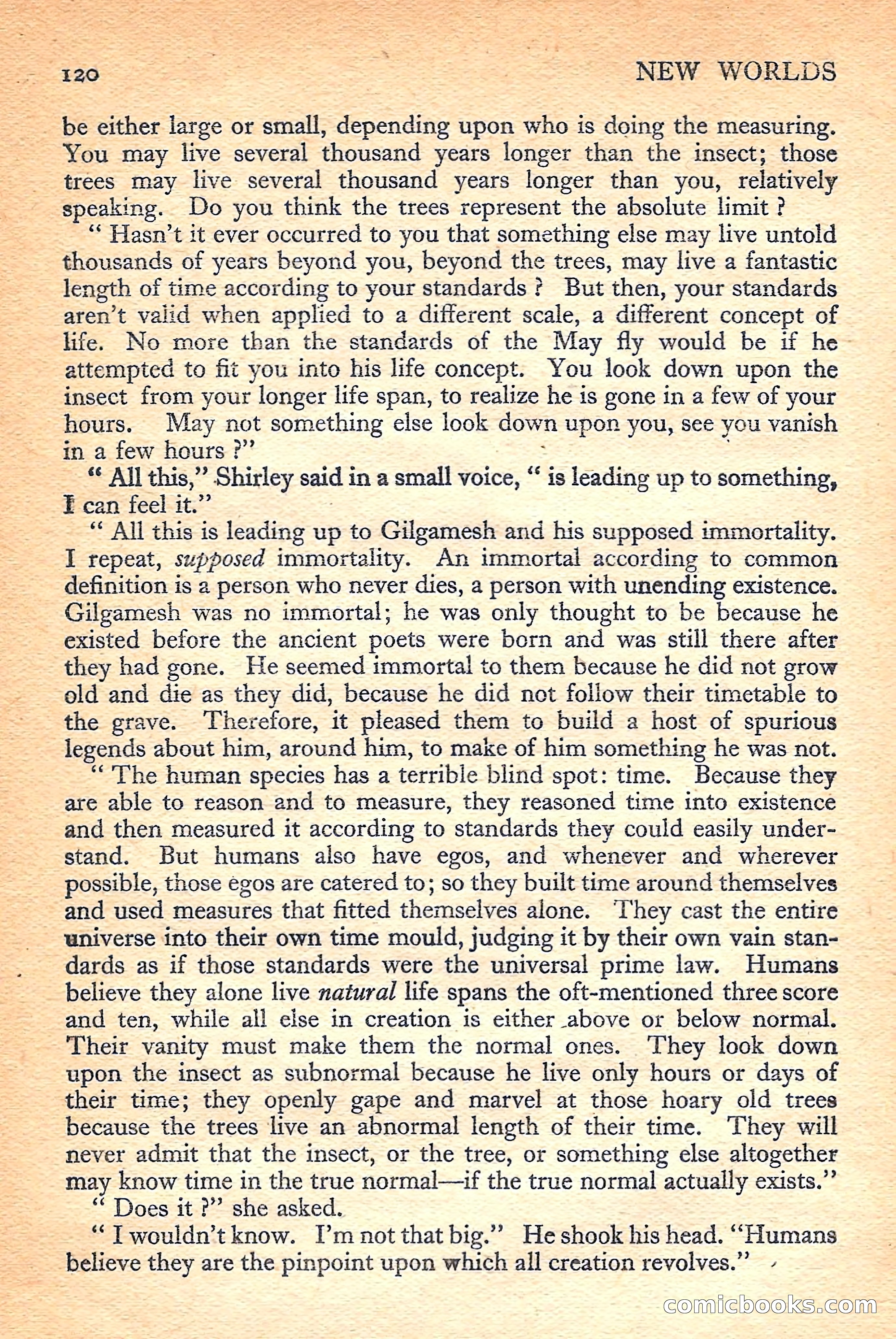 New Worlds Science Fiction No. 40 — page 122 of 132