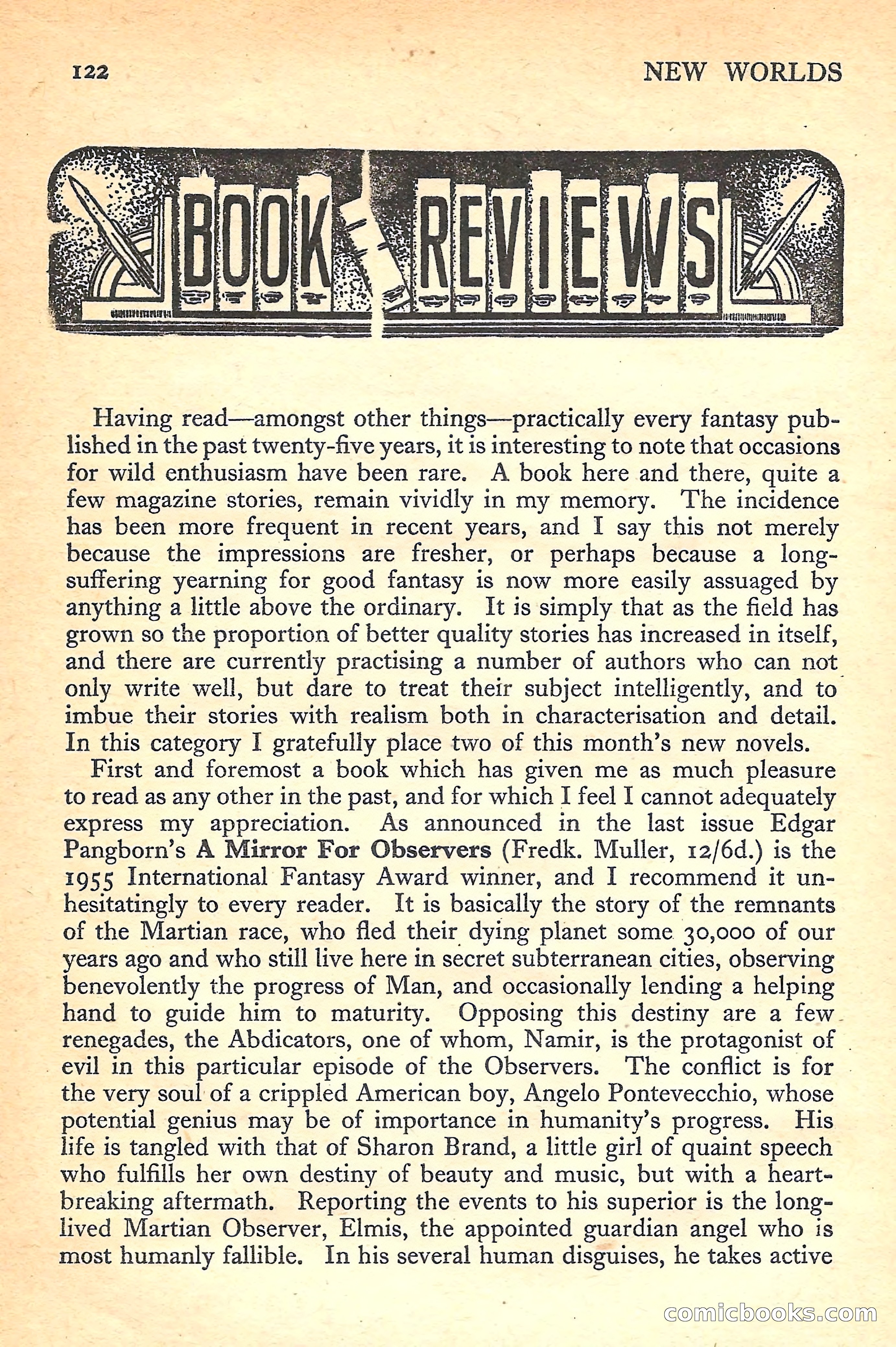 New Worlds Science Fiction No. 40 — page 124 of 132