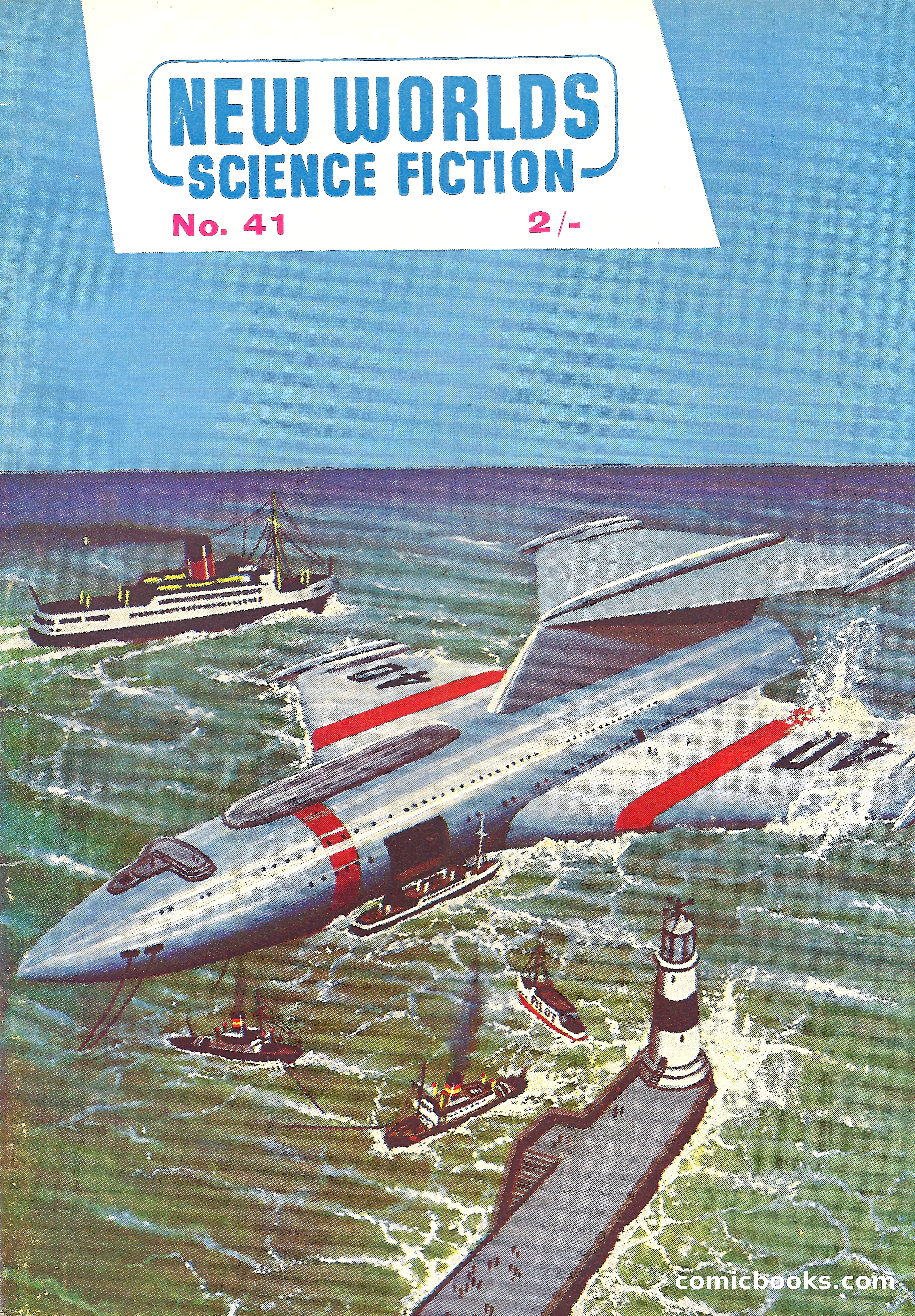 New Worlds Science Fiction No. 41 — page 1 of 132