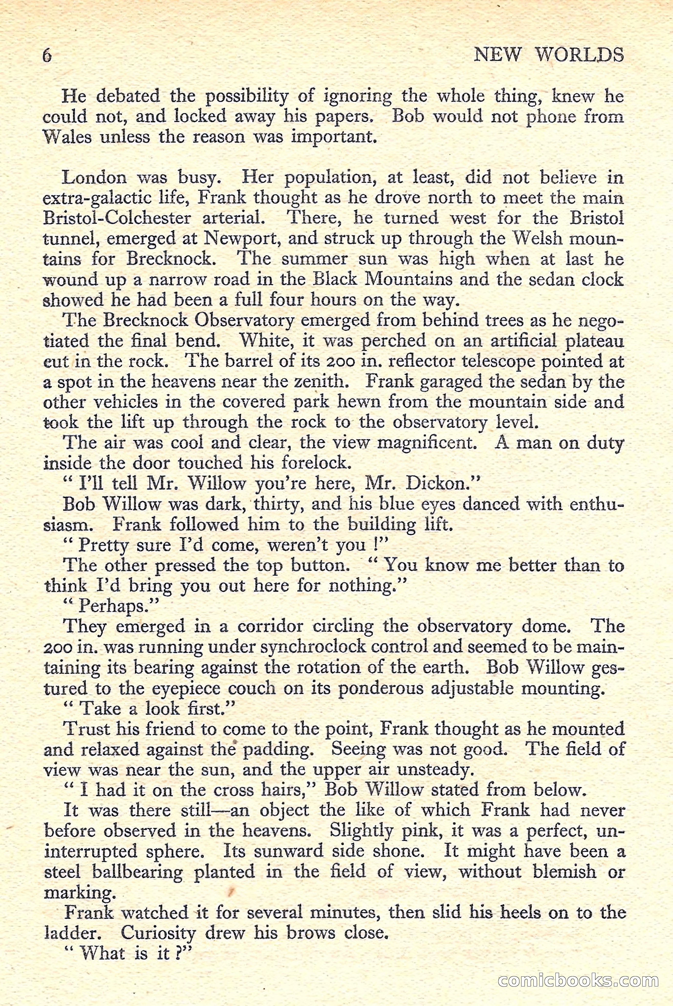 New Worlds Science Fiction No. 41 — page 8 of 132
