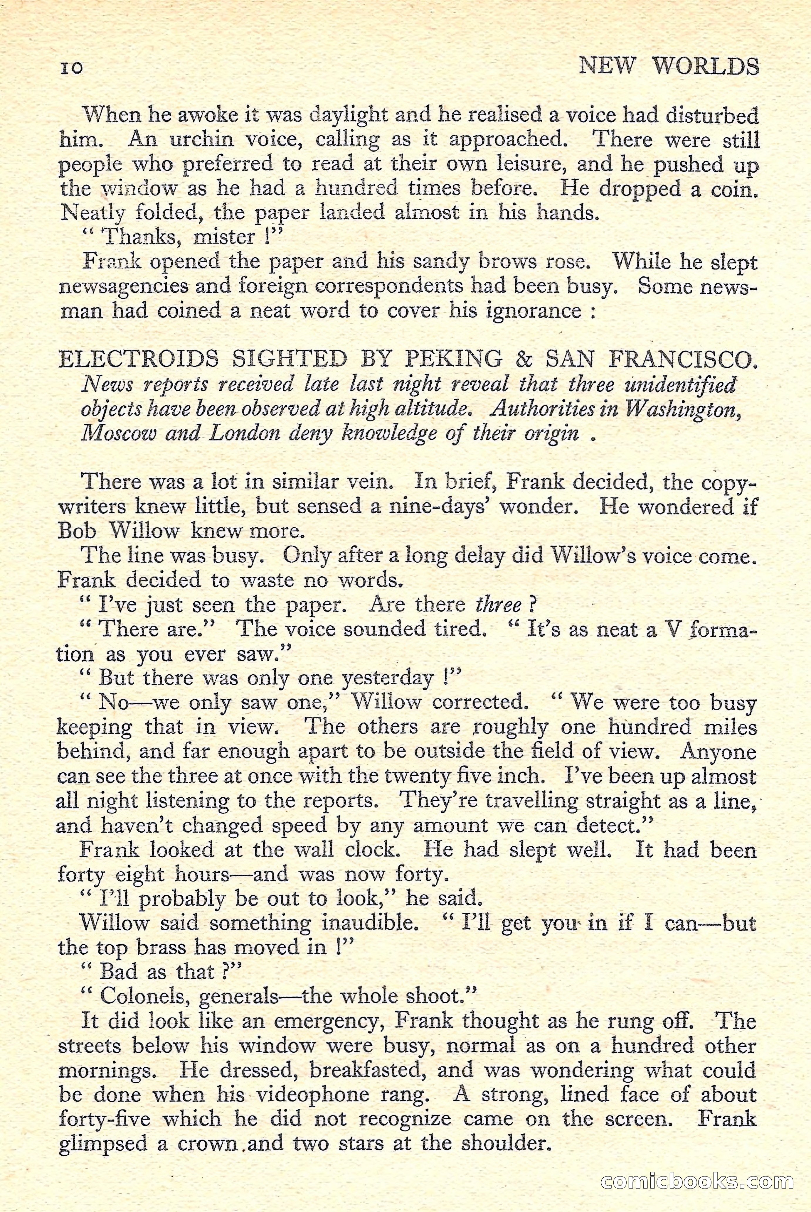 New Worlds Science Fiction No. 41 — page 12 of 132