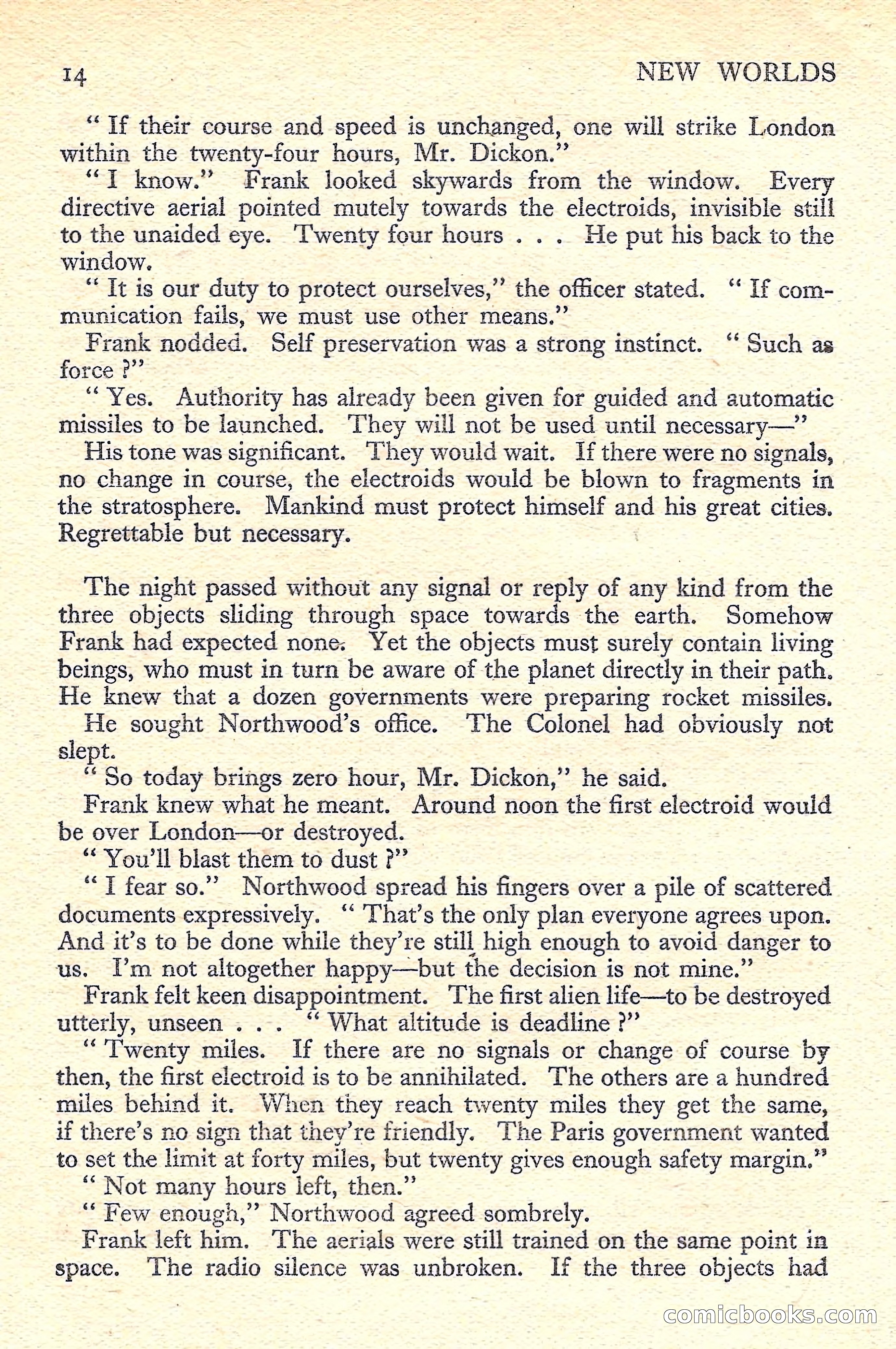 New Worlds Science Fiction No. 41 — page 16 of 132