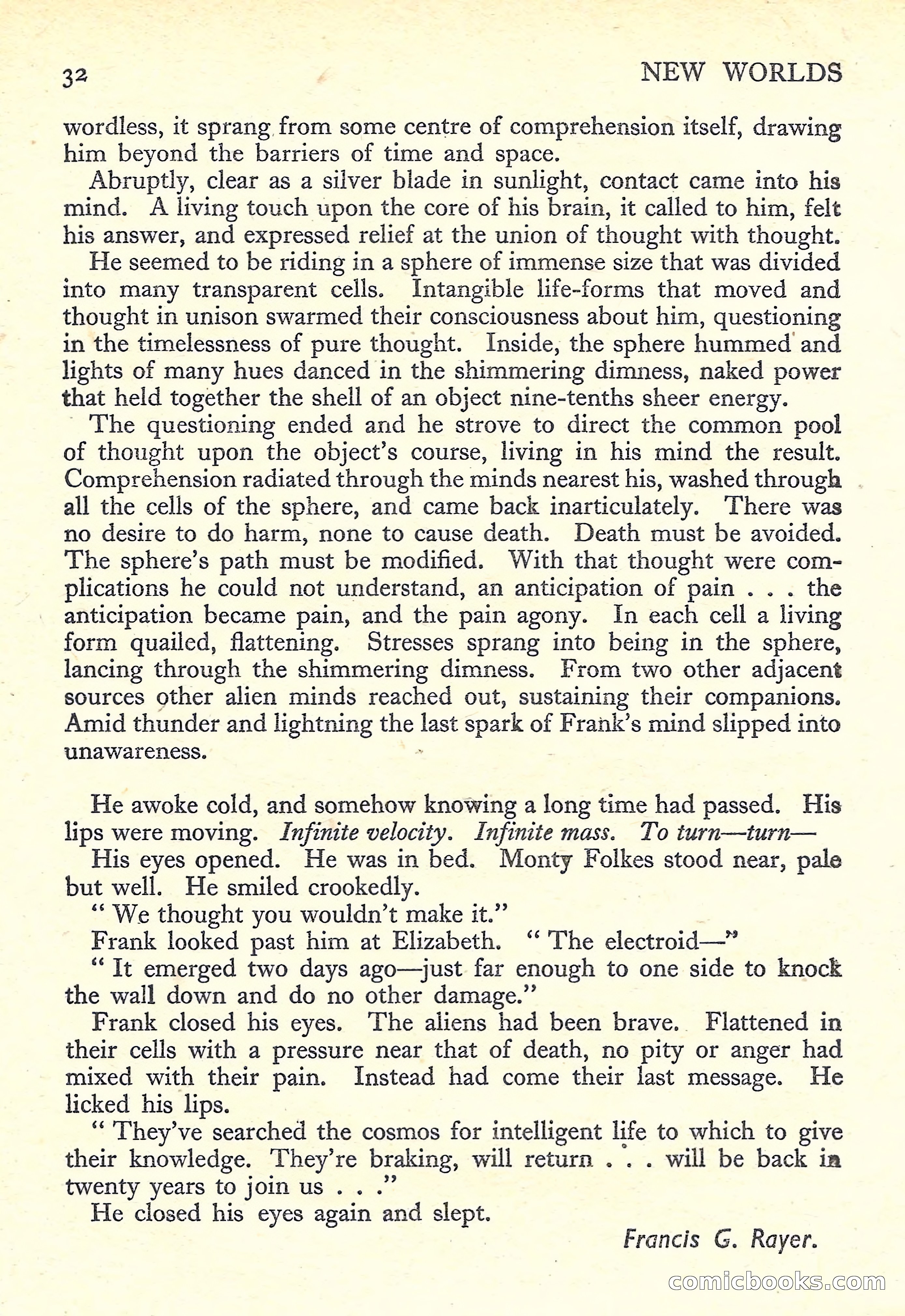 New Worlds Science Fiction No. 41 — page 34 of 132