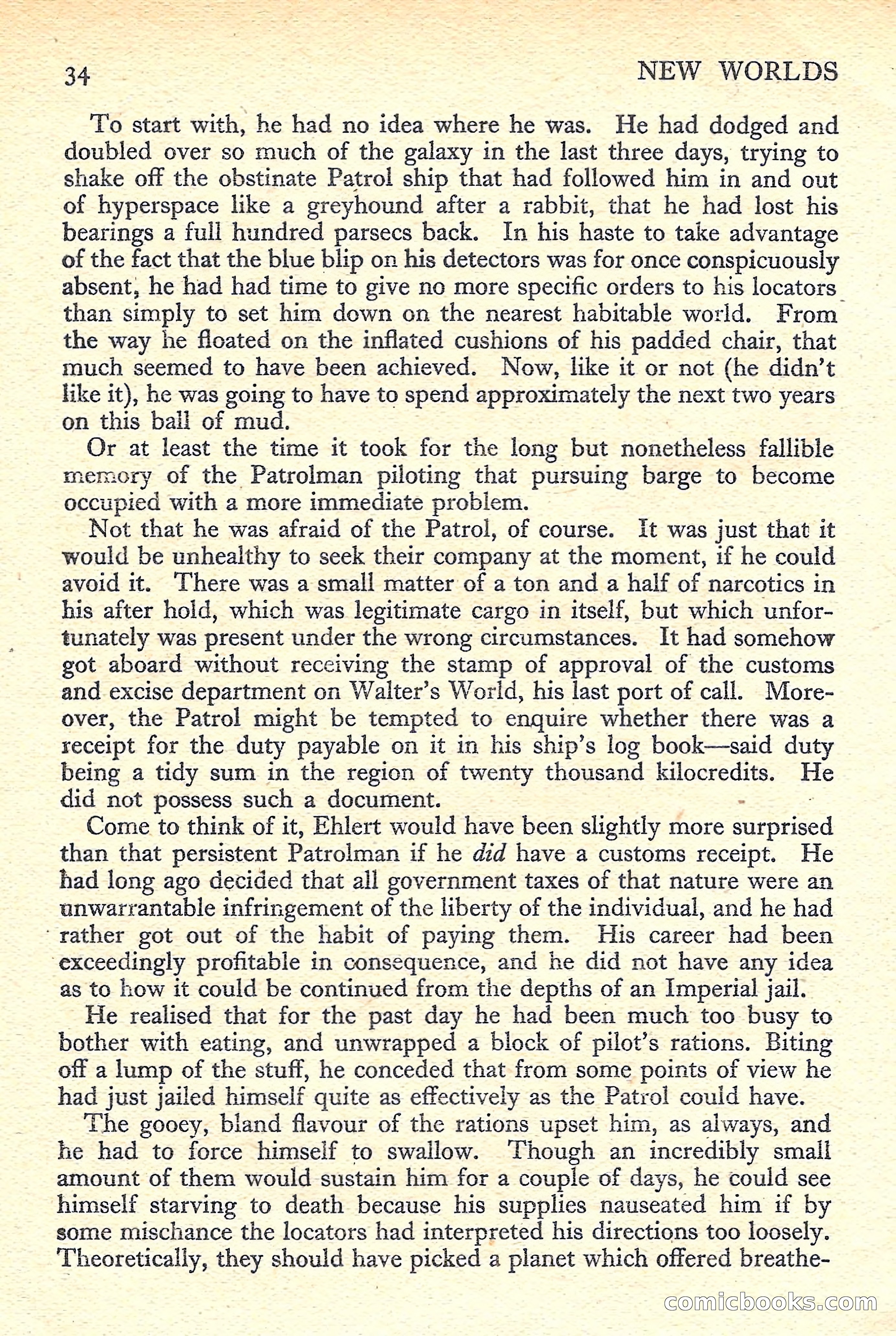 New Worlds Science Fiction No. 41 — page 36 of 132