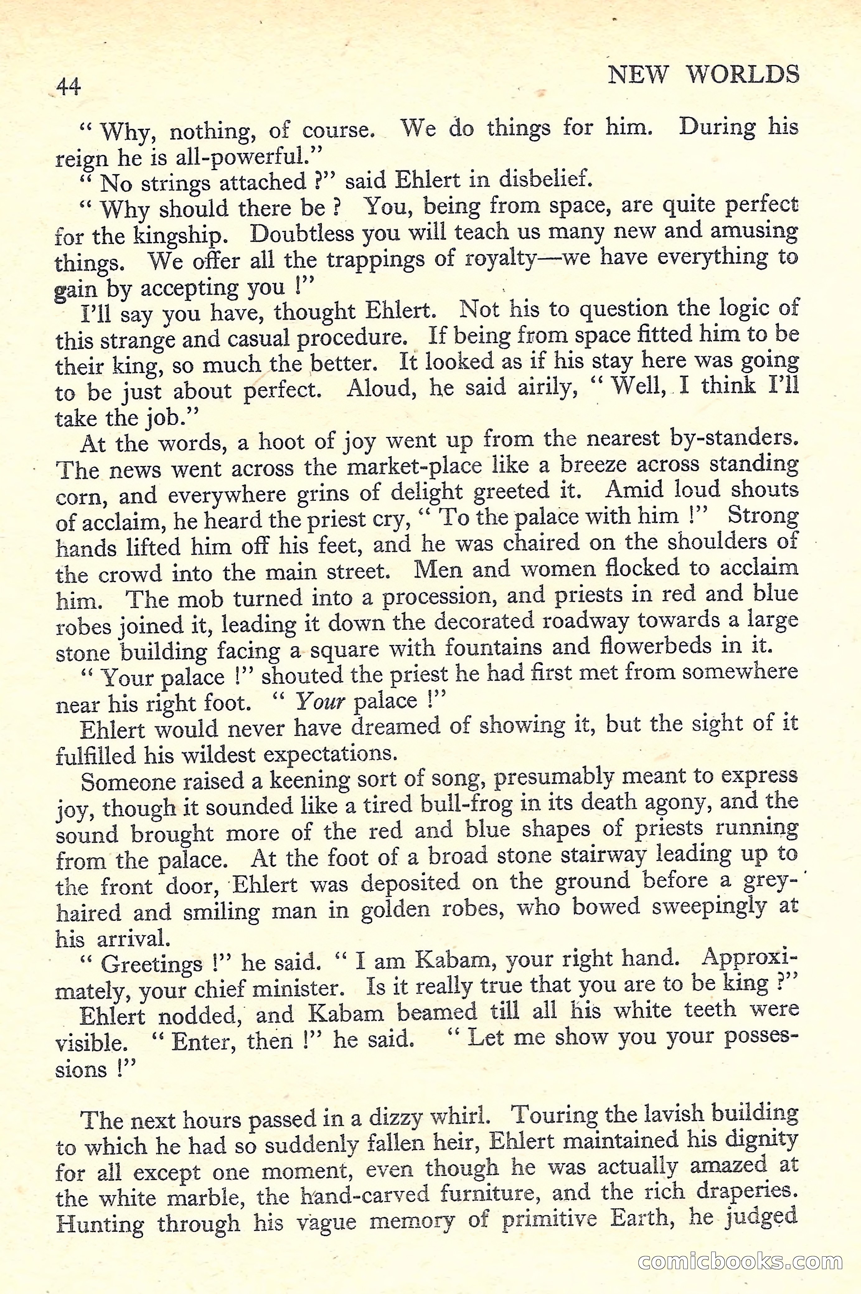 New Worlds Science Fiction No. 41 — page 46 of 132