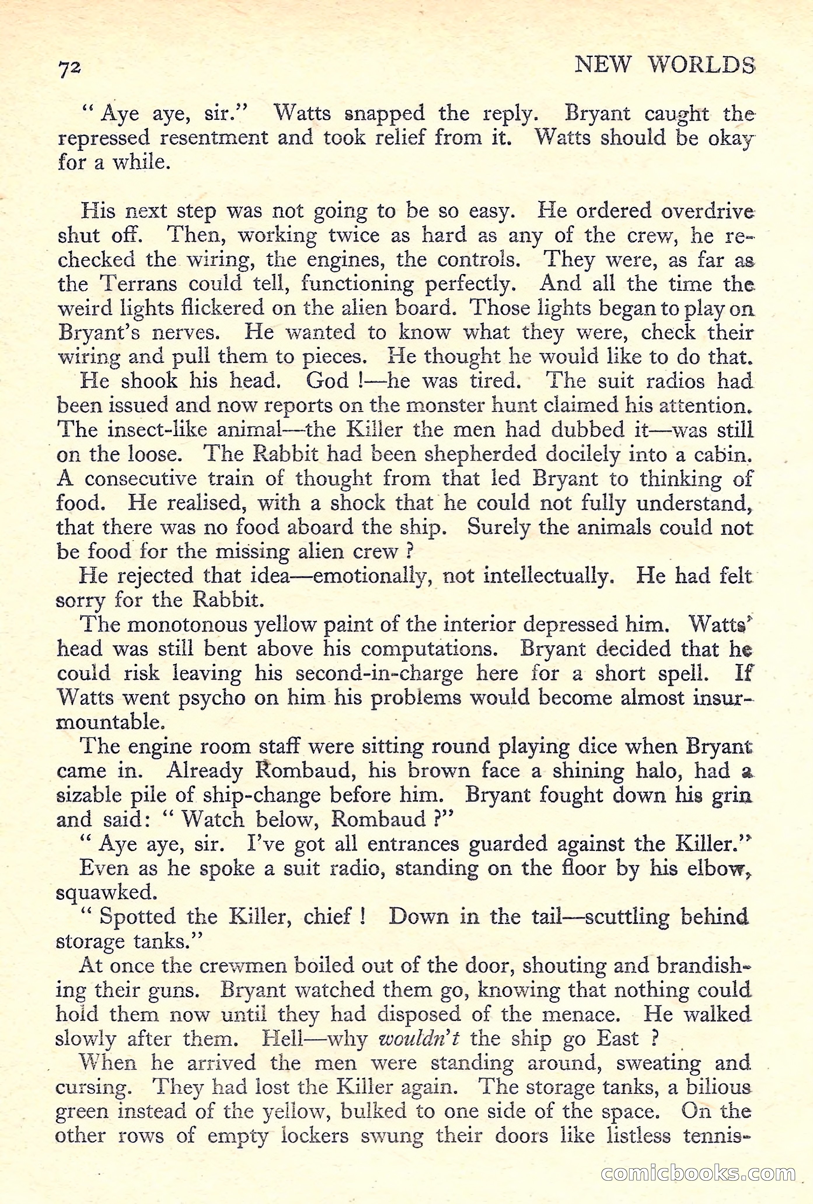 New Worlds Science Fiction No. 41 — page 74 of 132