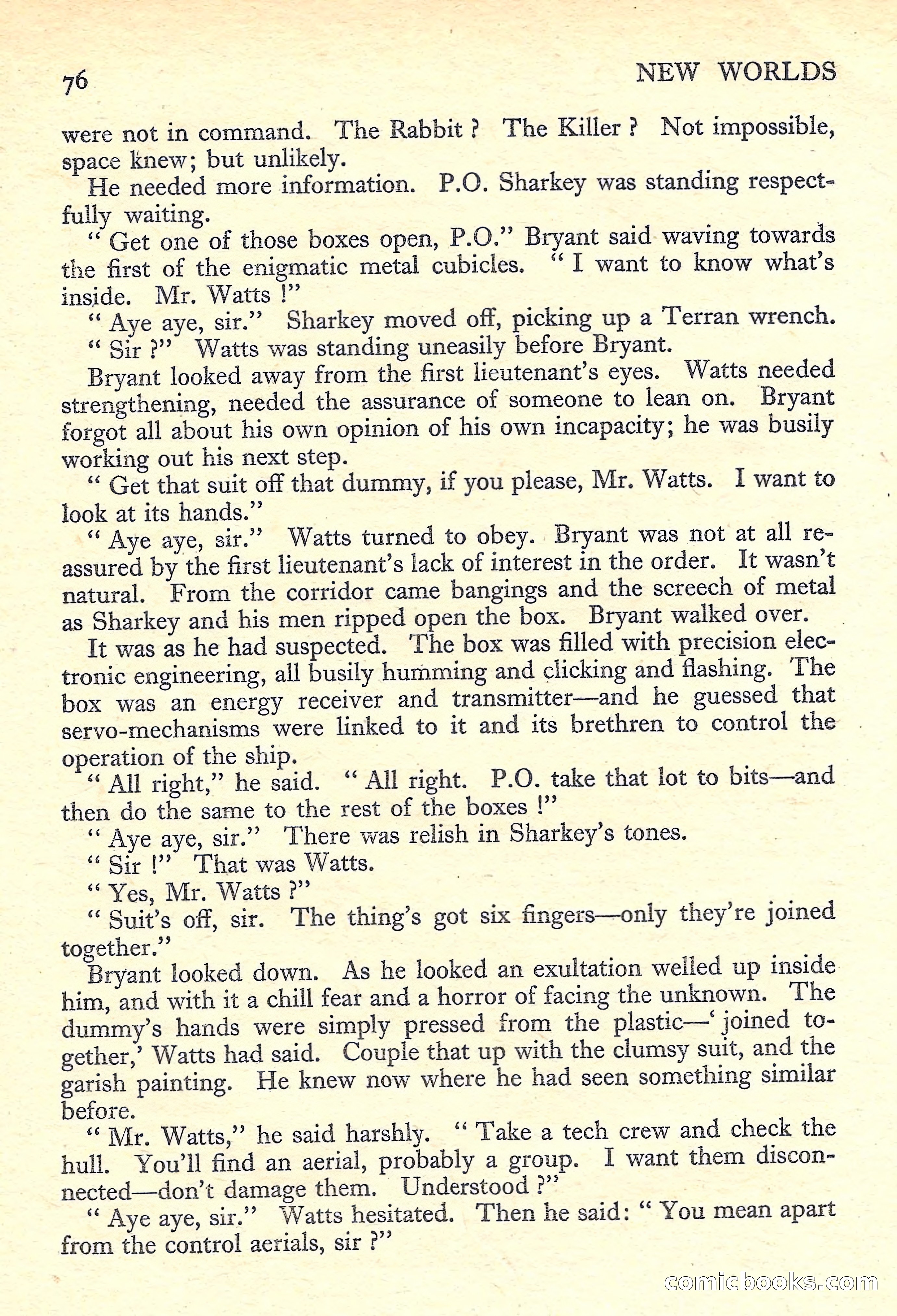 New Worlds Science Fiction No. 41 — page 78 of 132