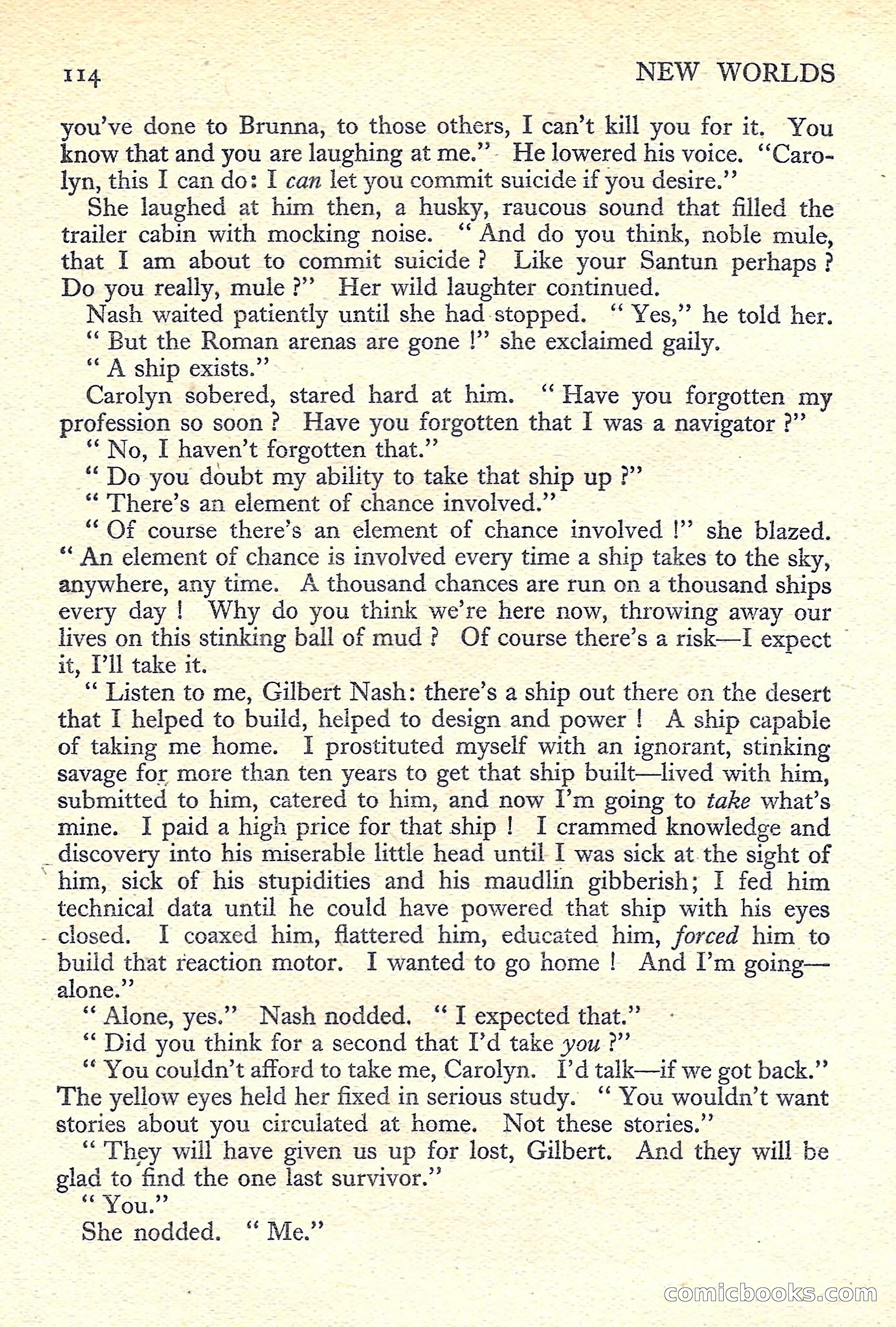 New Worlds Science Fiction No. 41 — page 116 of 132