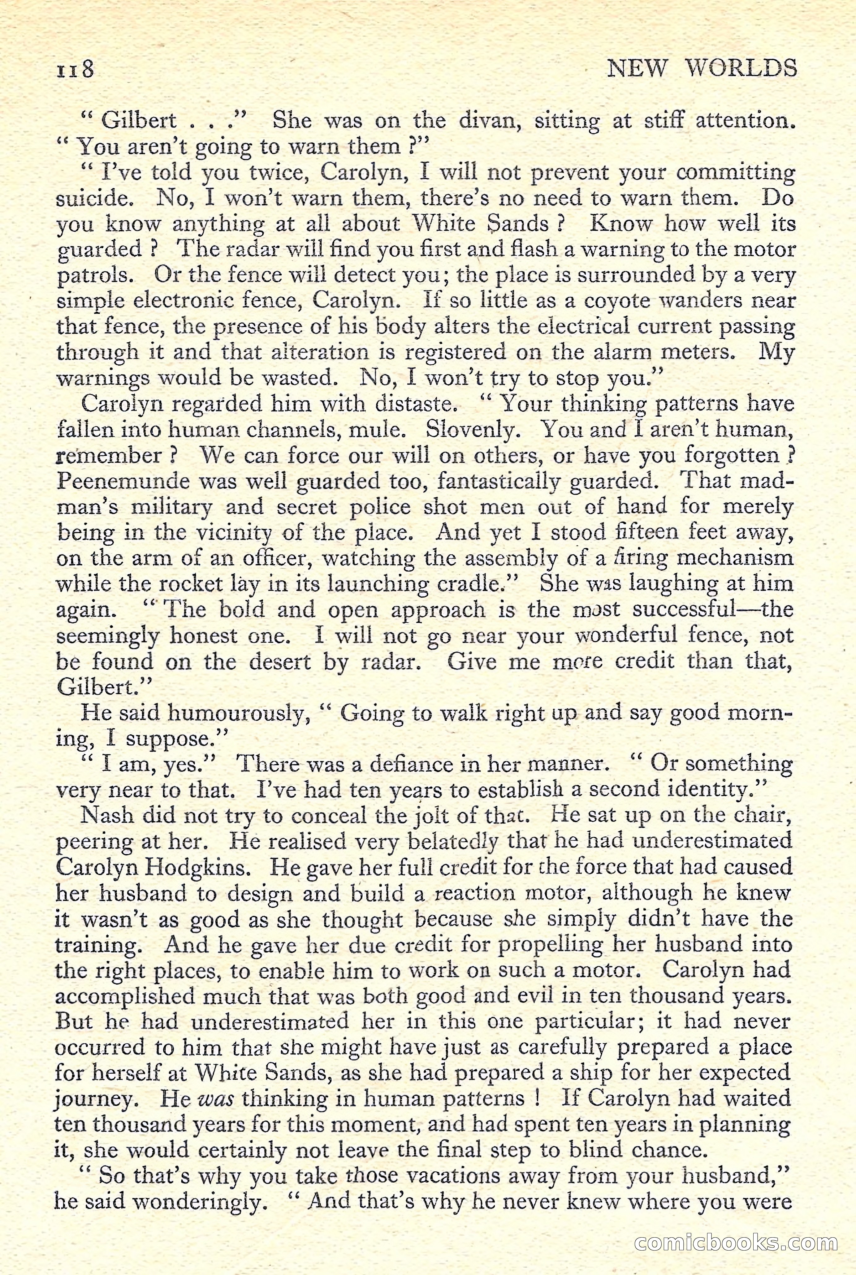 New Worlds Science Fiction No. 41 — page 120 of 132