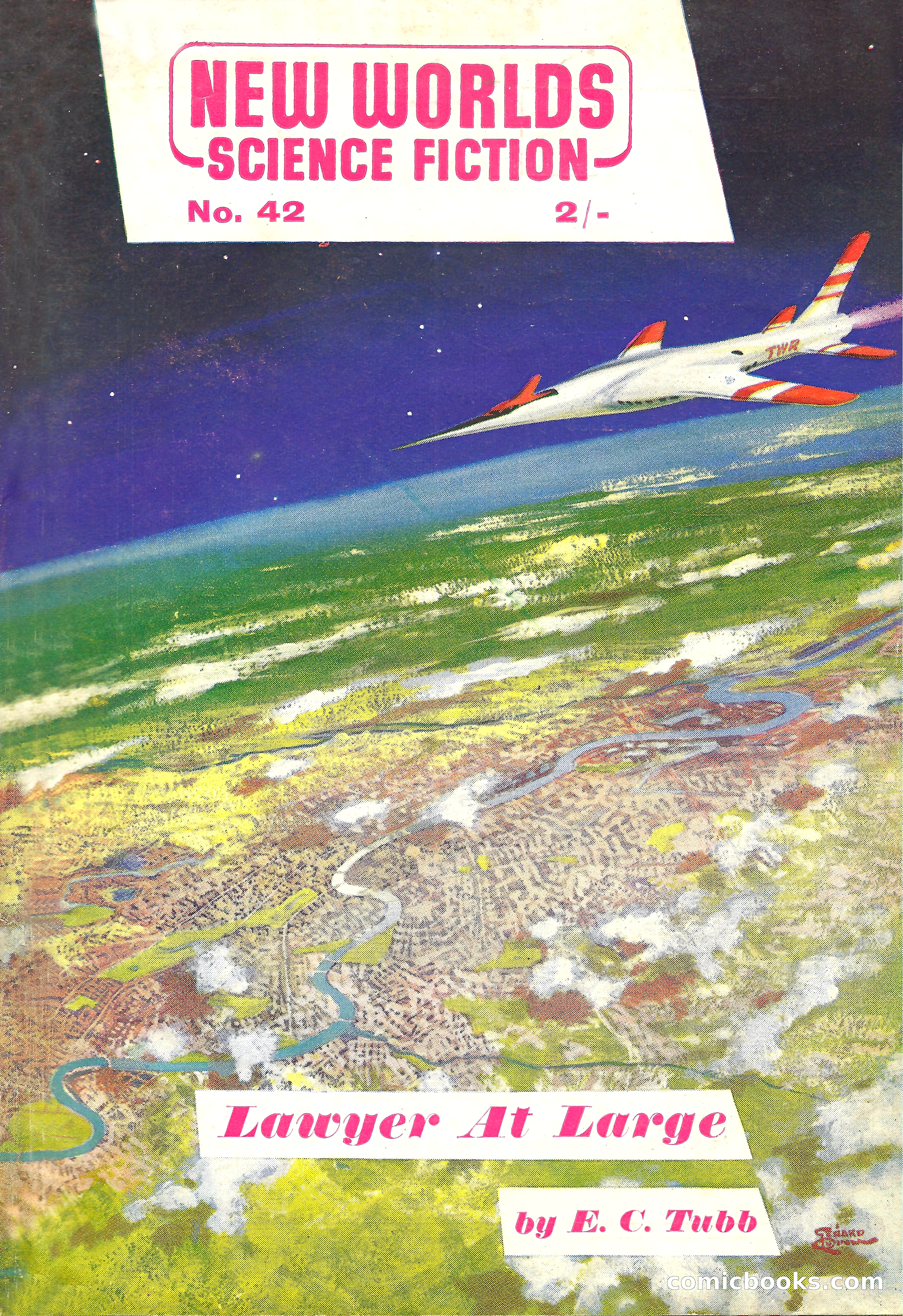New Worlds Science Fiction No. 42 — page 1 of 132