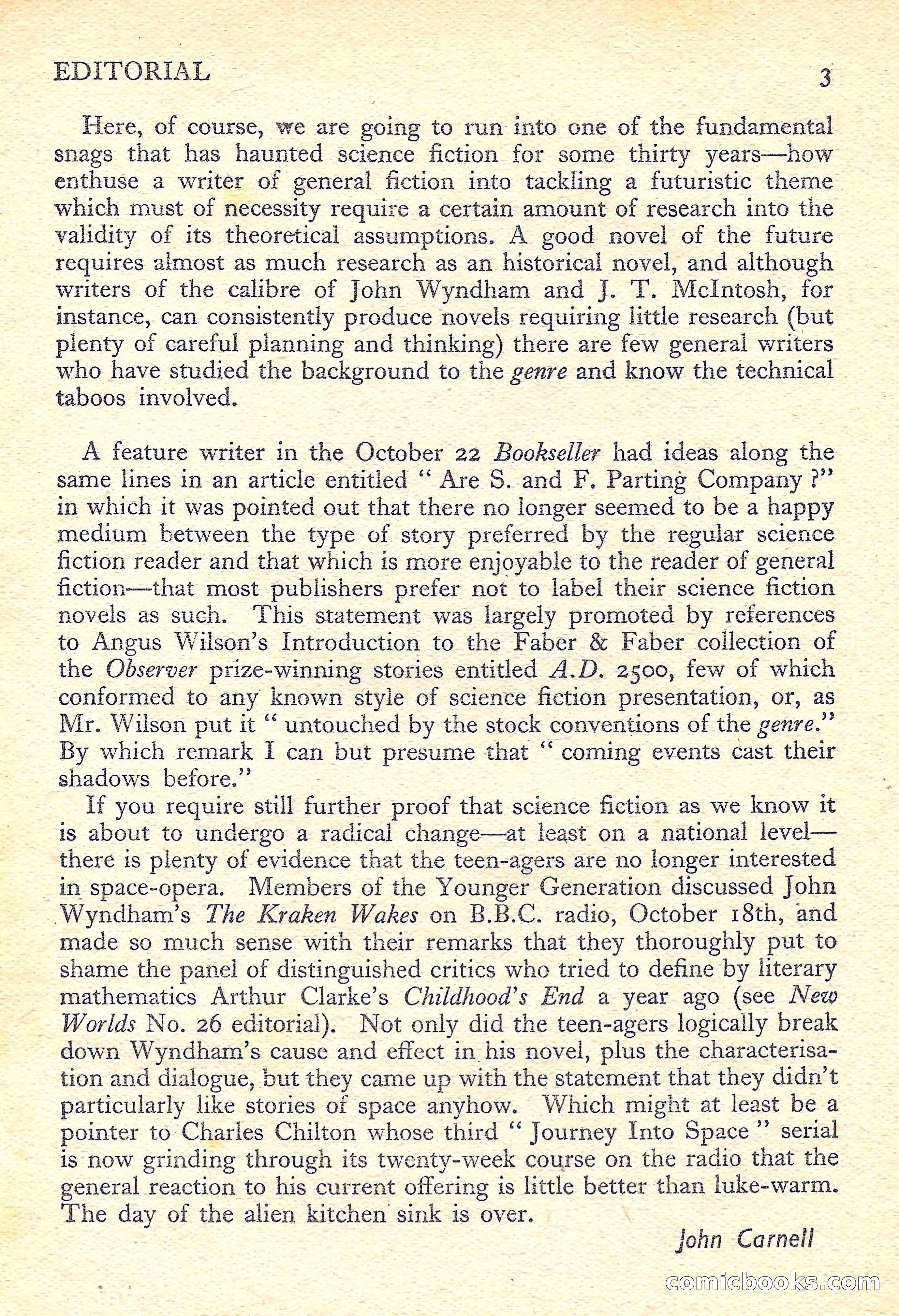 New Worlds Science Fiction No. 42 — page 5 of 132