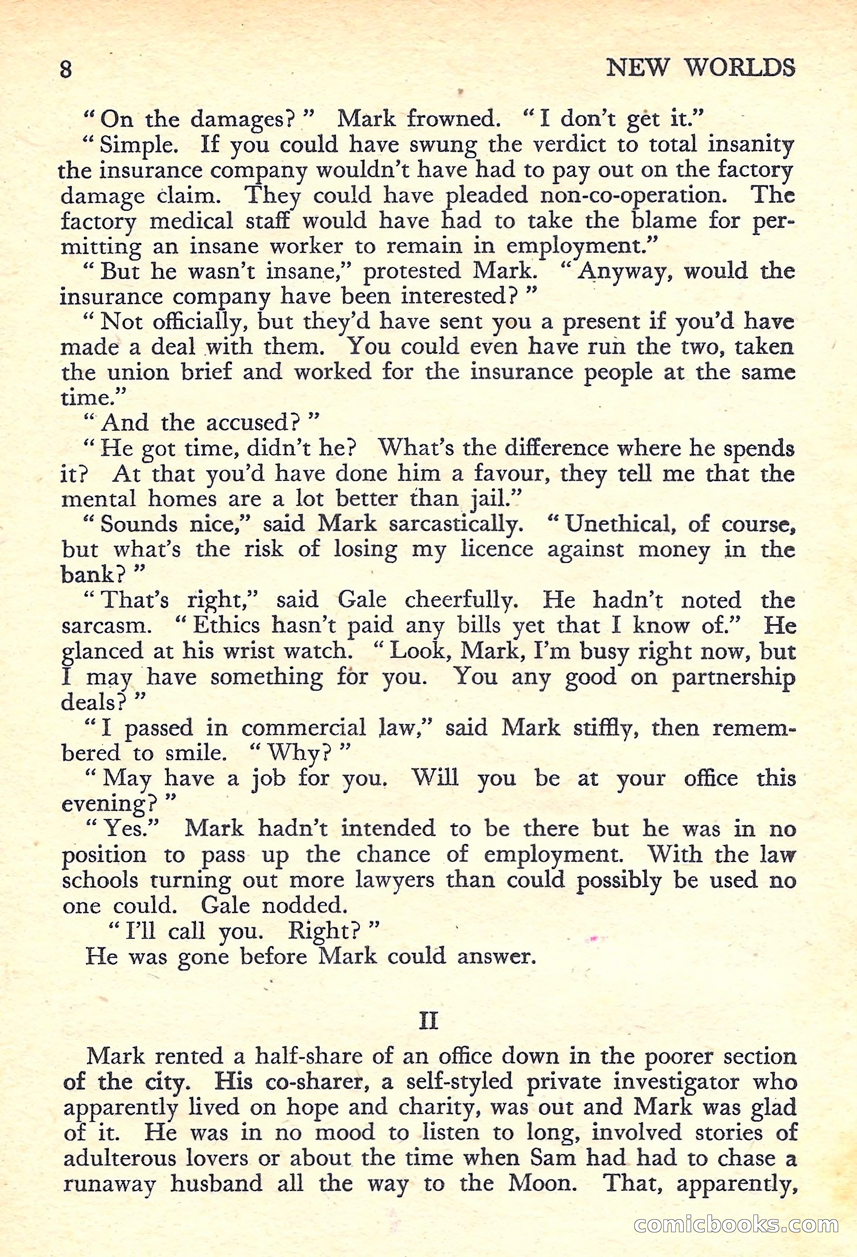 New Worlds Science Fiction No. 42 — page 10 of 132