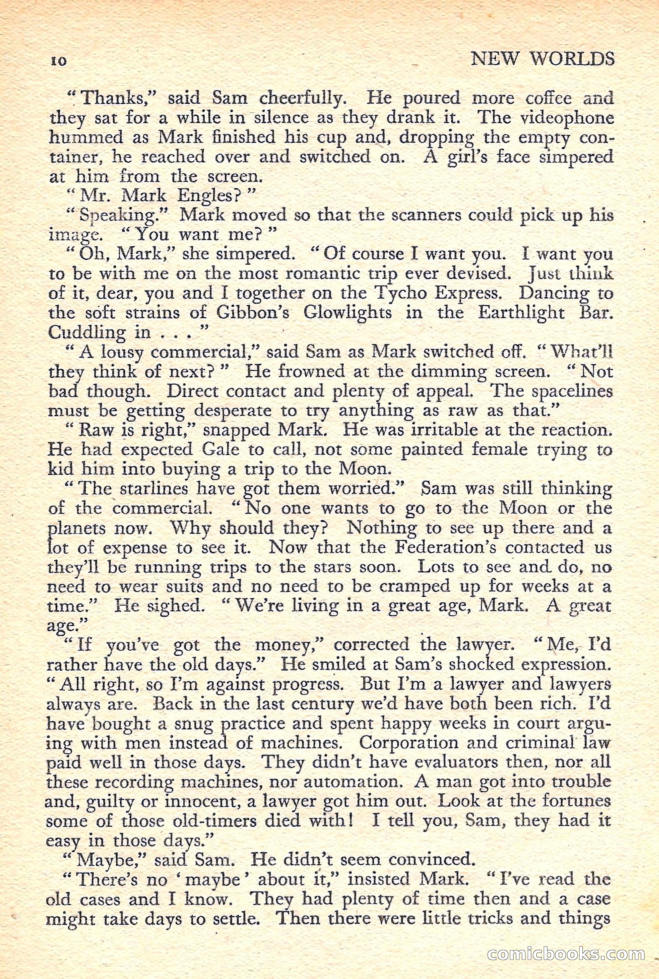 New Worlds Science Fiction No. 42 — page 12 of 132