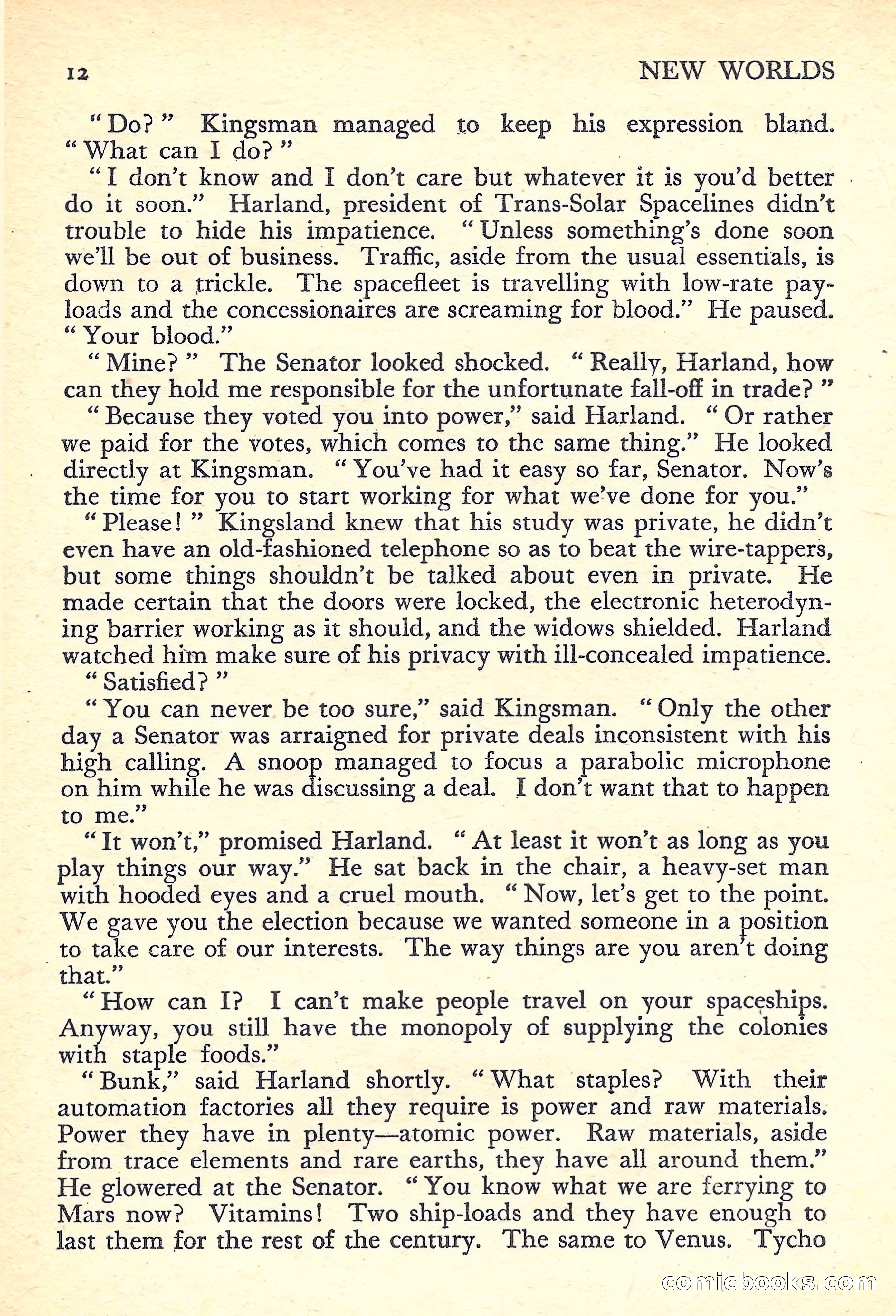 New Worlds Science Fiction No. 42 — page 14 of 132
