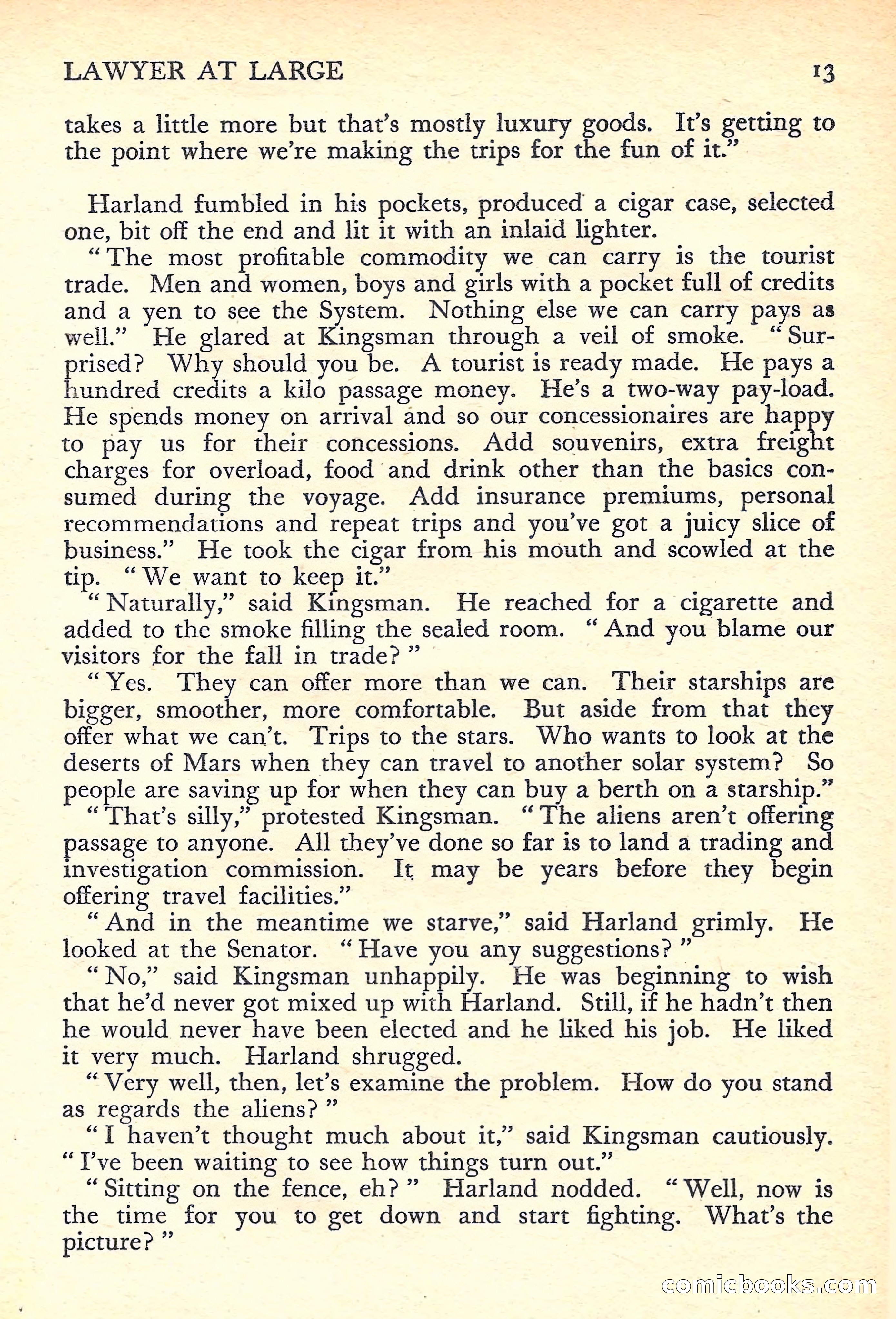 New Worlds Science Fiction No. 42 — page 15 of 132