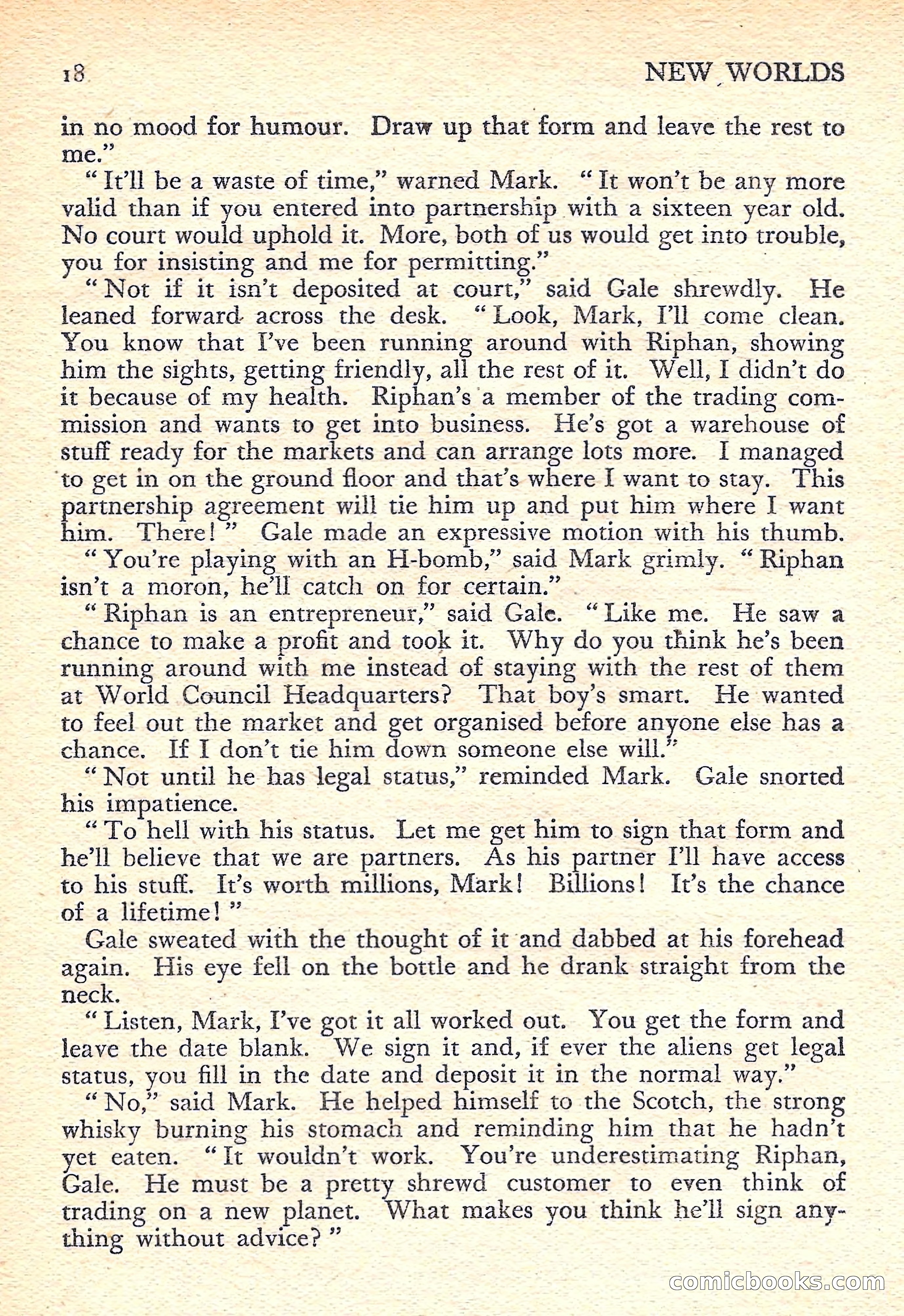 New Worlds Science Fiction No. 42 — page 20 of 132