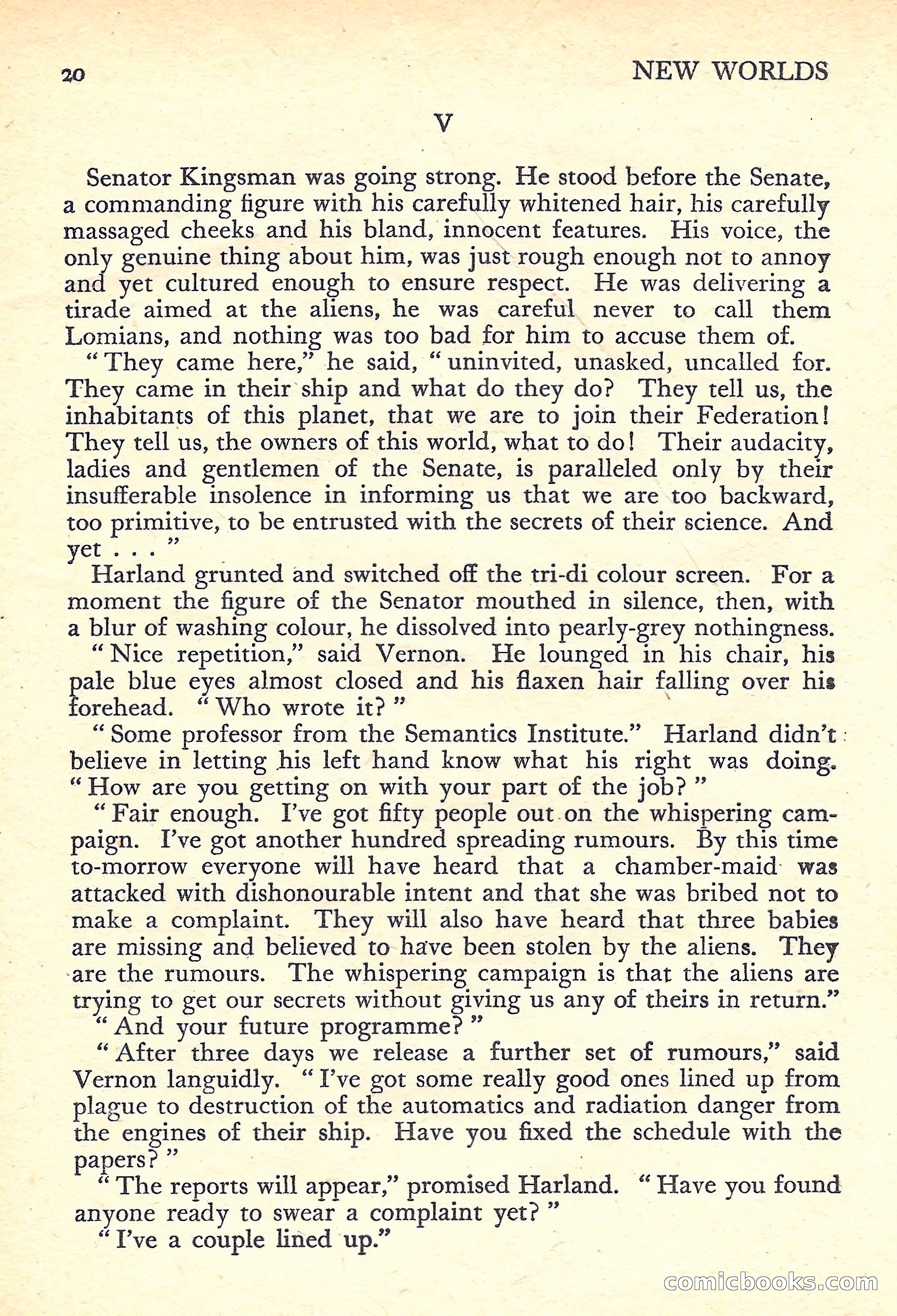 New Worlds Science Fiction No. 42 — page 22 of 132