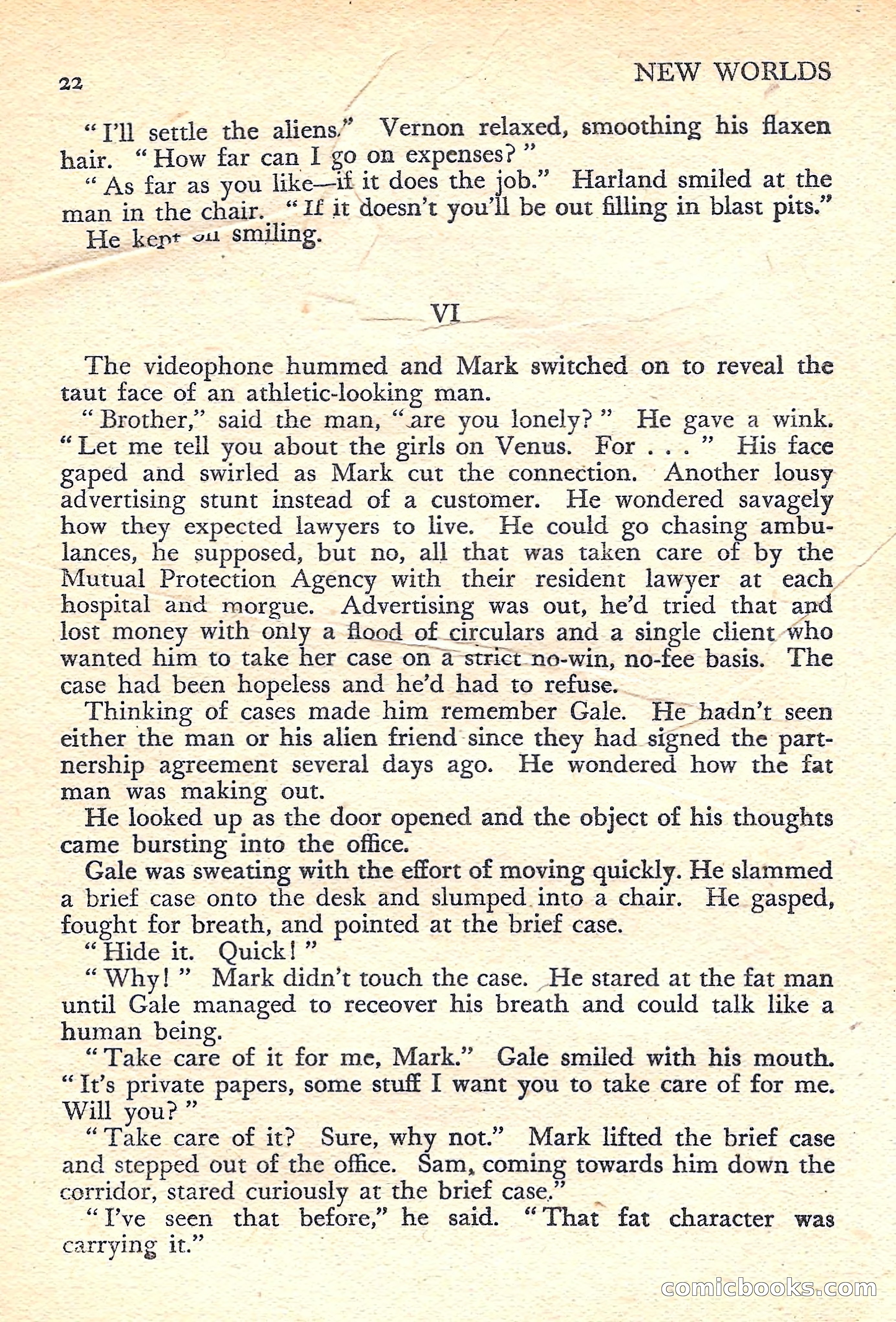 New Worlds Science Fiction No. 42 — page 24 of 132