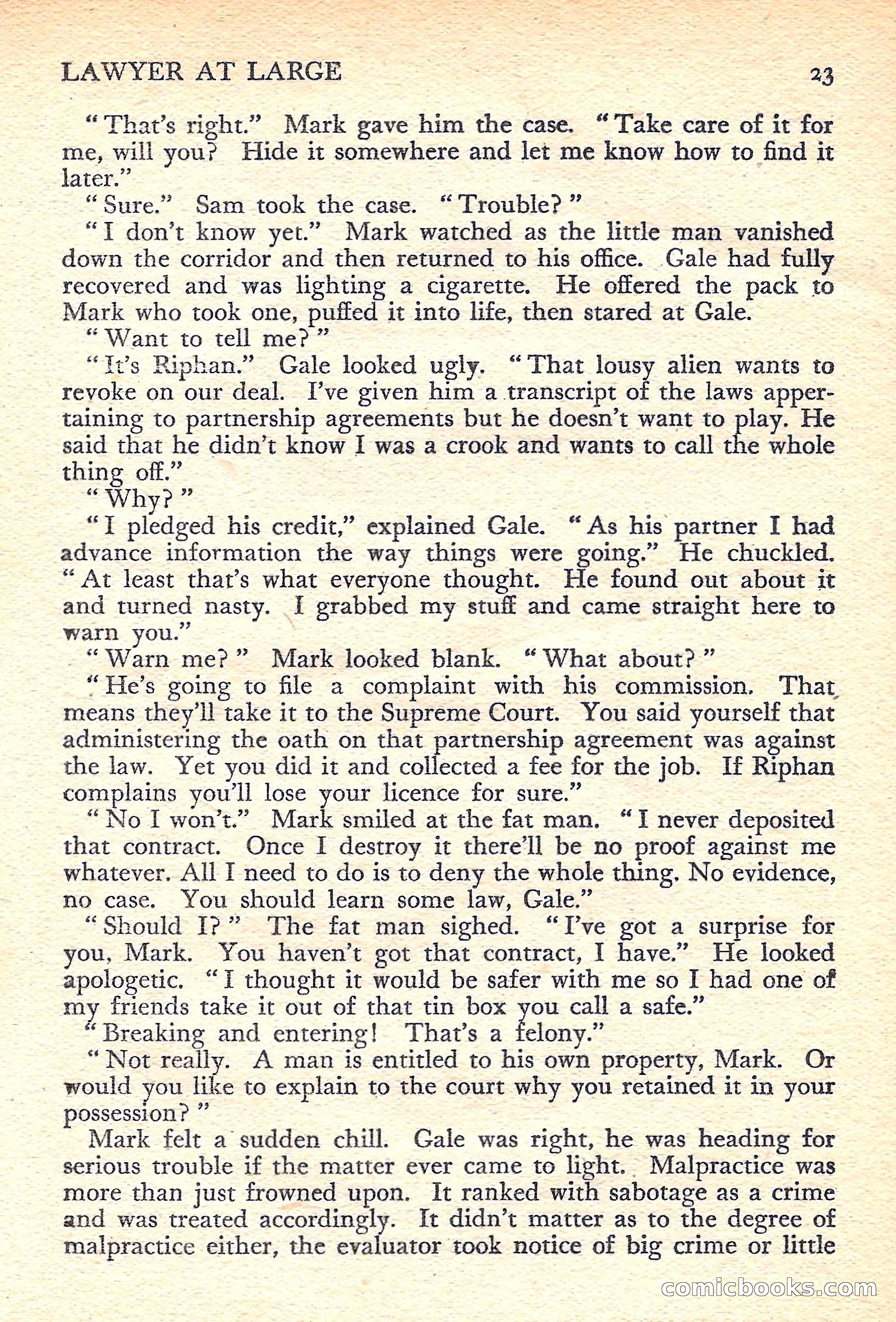 New Worlds Science Fiction No. 42 — page 25 of 132