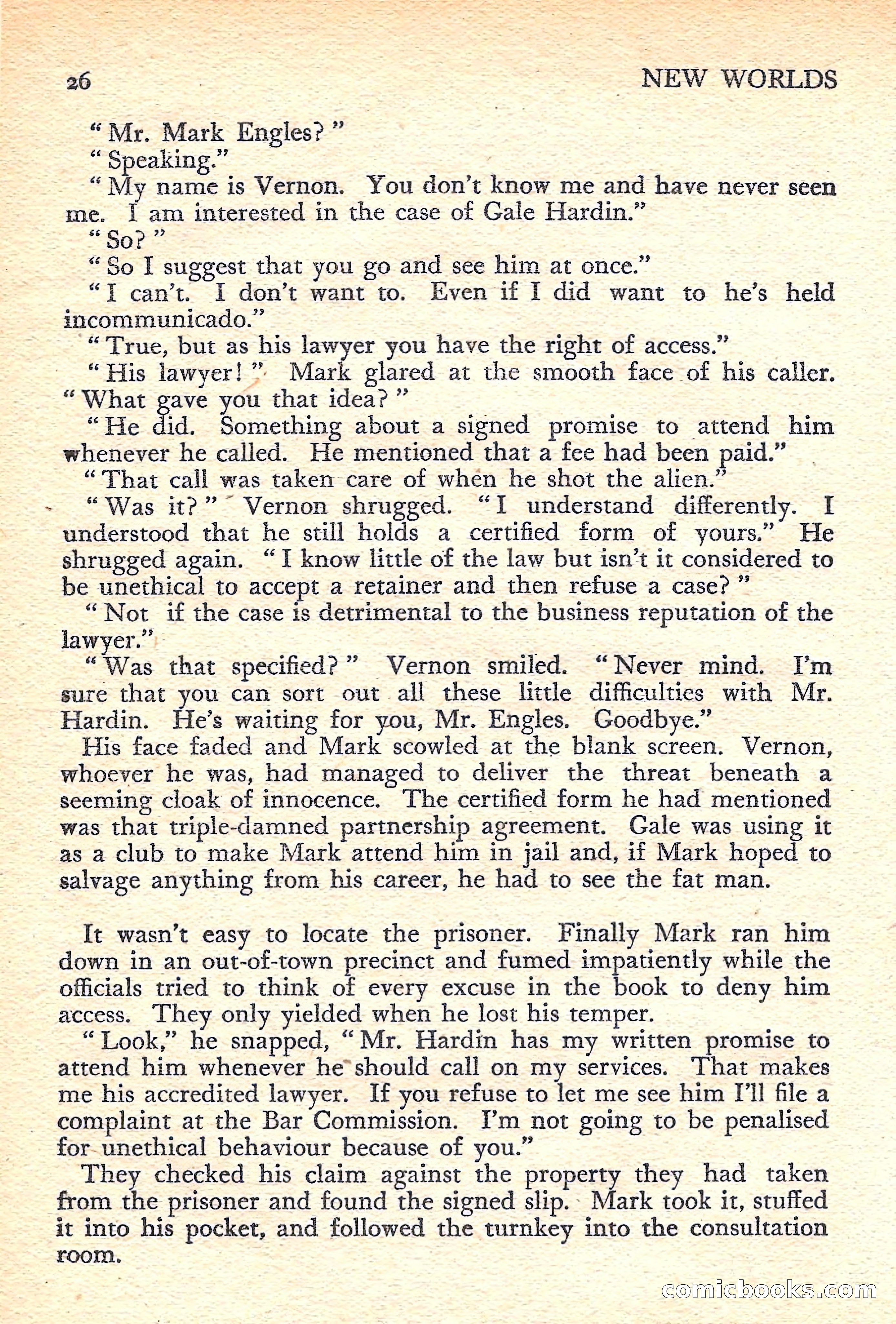 New Worlds Science Fiction No. 42 — page 28 of 132