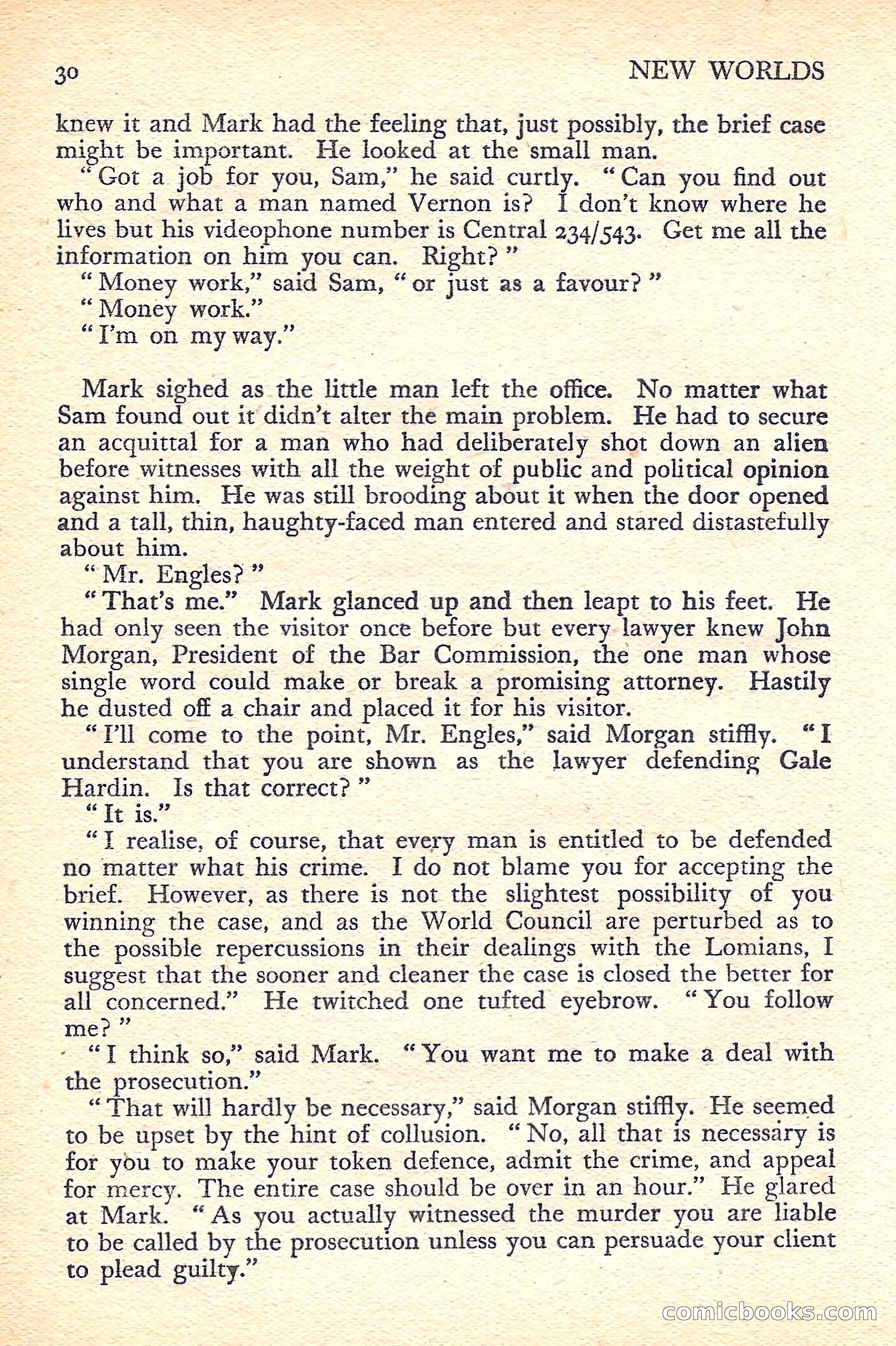 New Worlds Science Fiction No. 42 — page 32 of 132