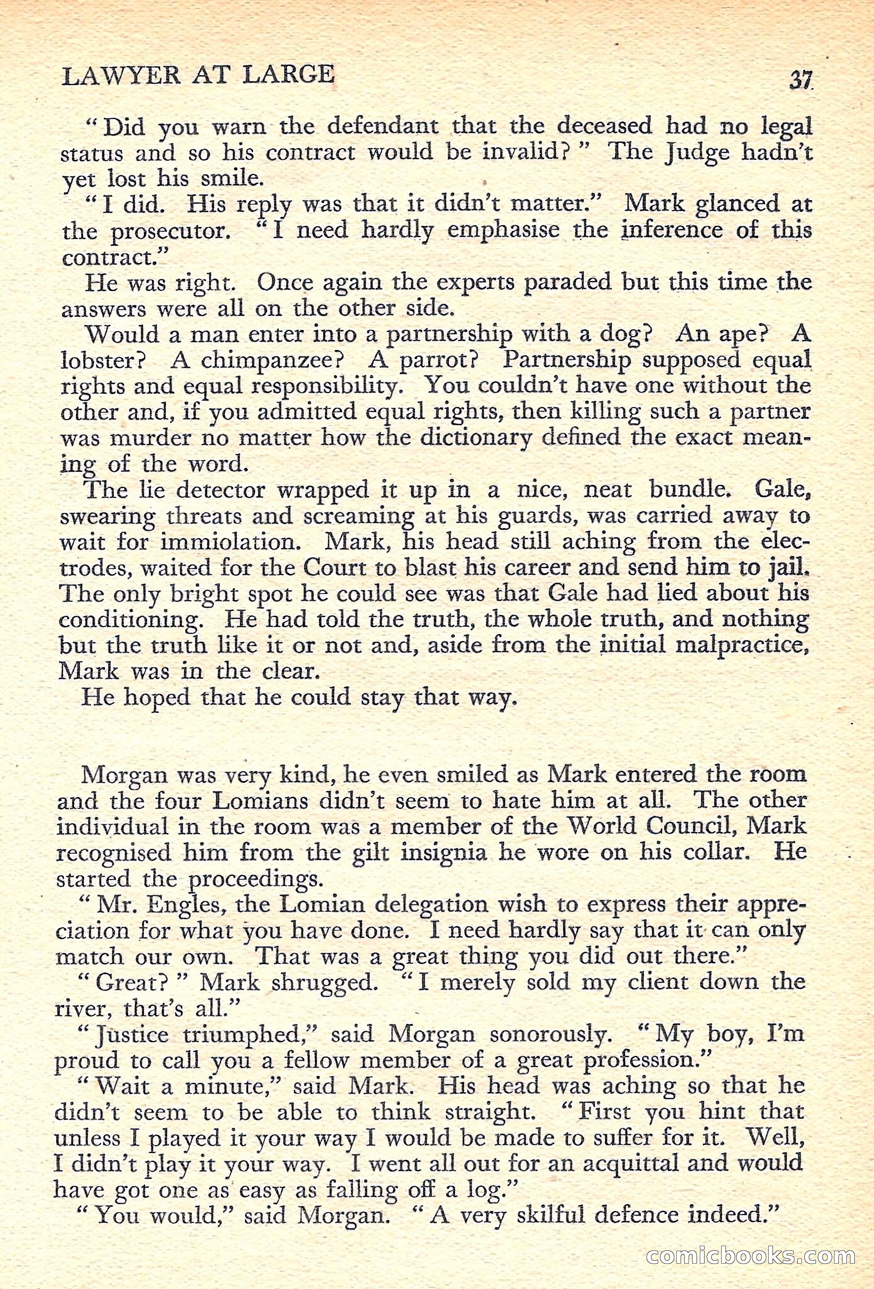 New Worlds Science Fiction No. 42 — page 39 of 132